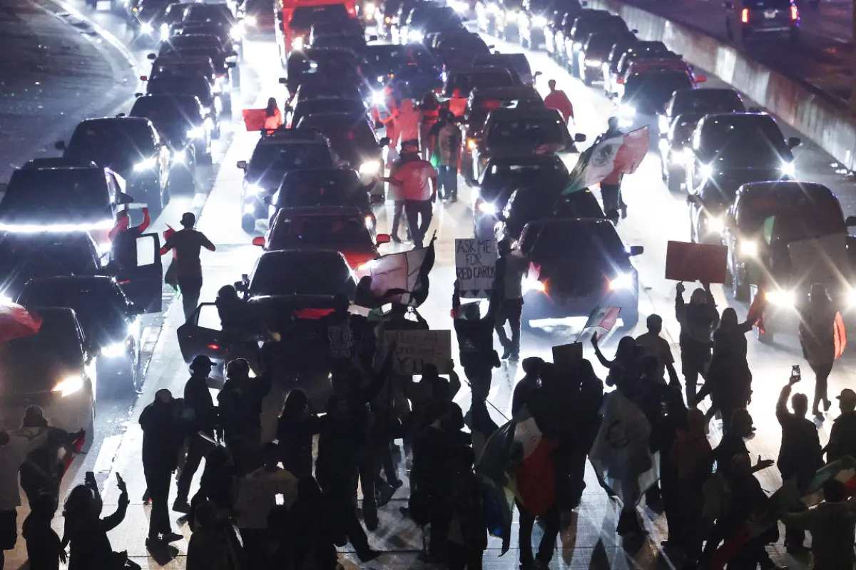 Massive Proteste in Los Angeles nach Razzien gegen Einwanderer
