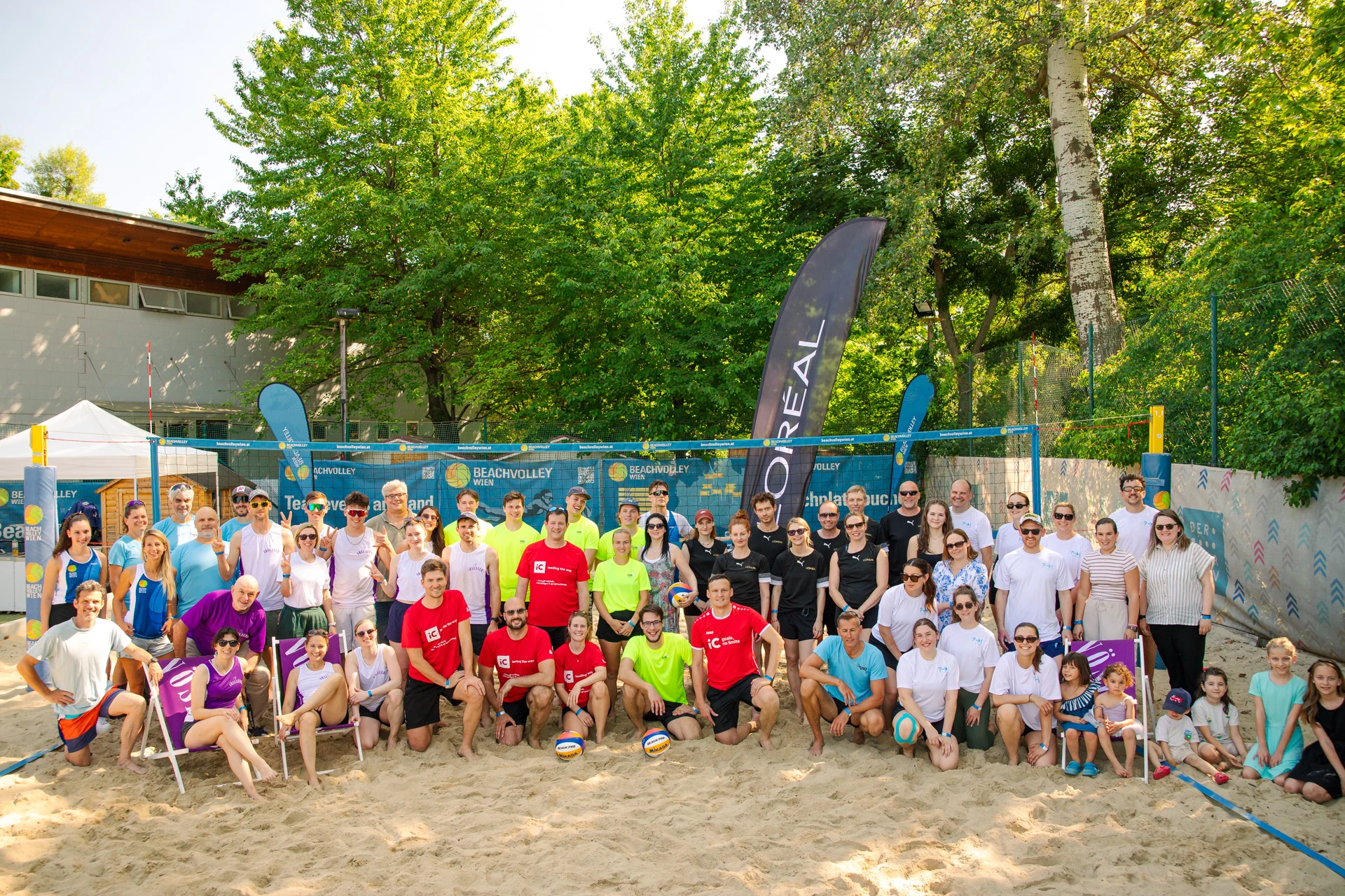 Reach the Beach Firmenbeachvolleyball Turnier