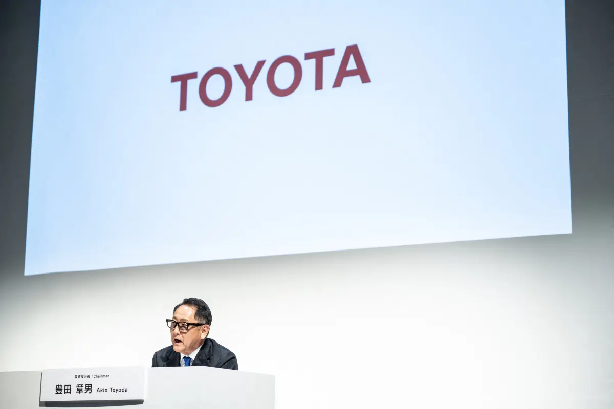 Enkel des Firmengründers, Akio Toyoda