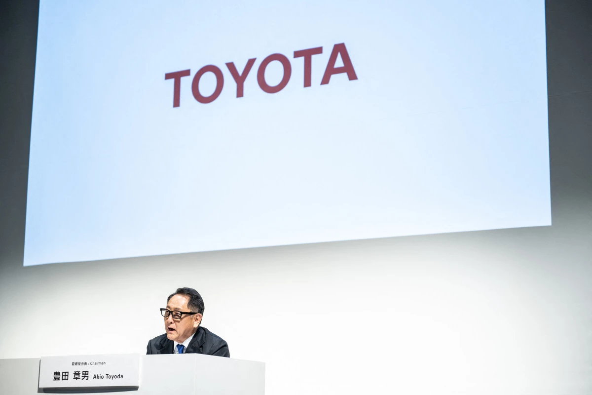Enkel des Firmengründers, Akio Toyoda