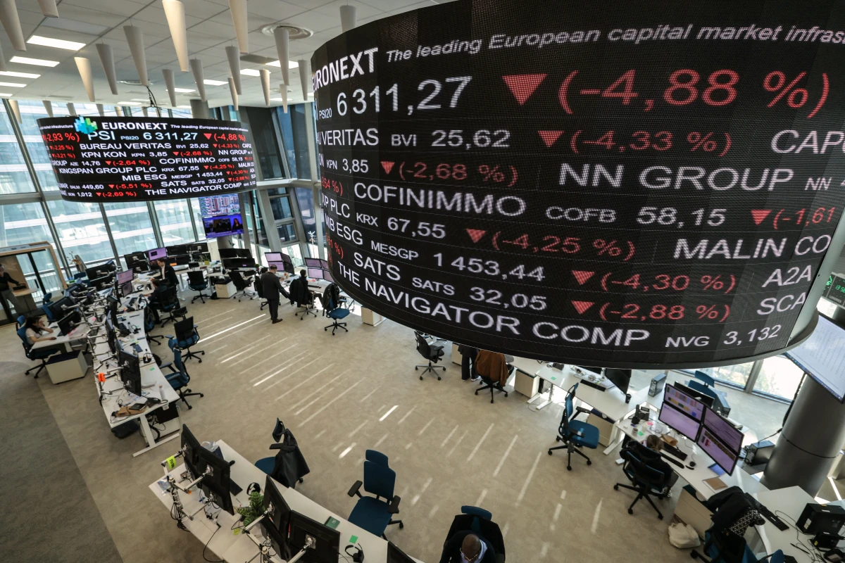 Euro-Stoxx-50 geht mit Abgaben aus dem Handel