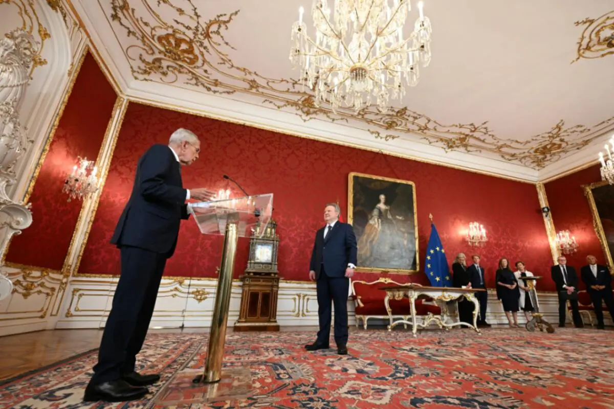 Ludwig war am Freitag in der Hofburg zu Gast