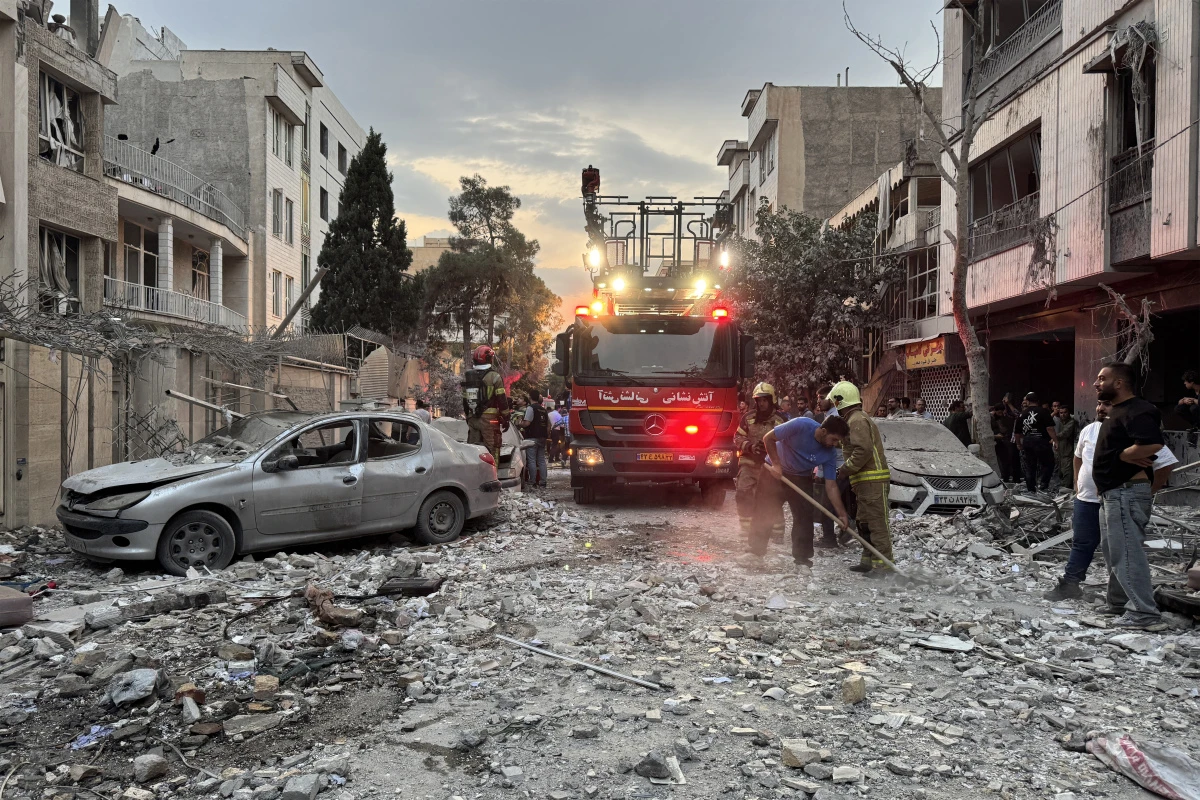 Enorme Zerstörungen in Teheran