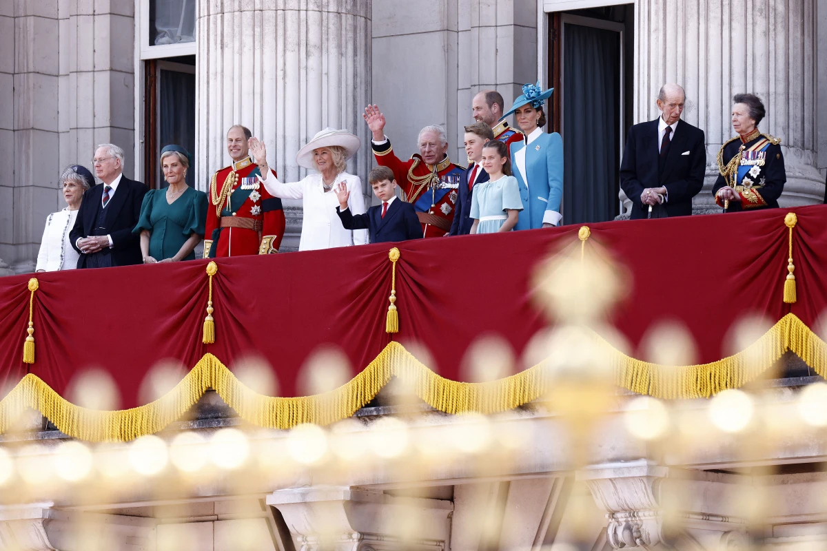 Die Royals feiern in London