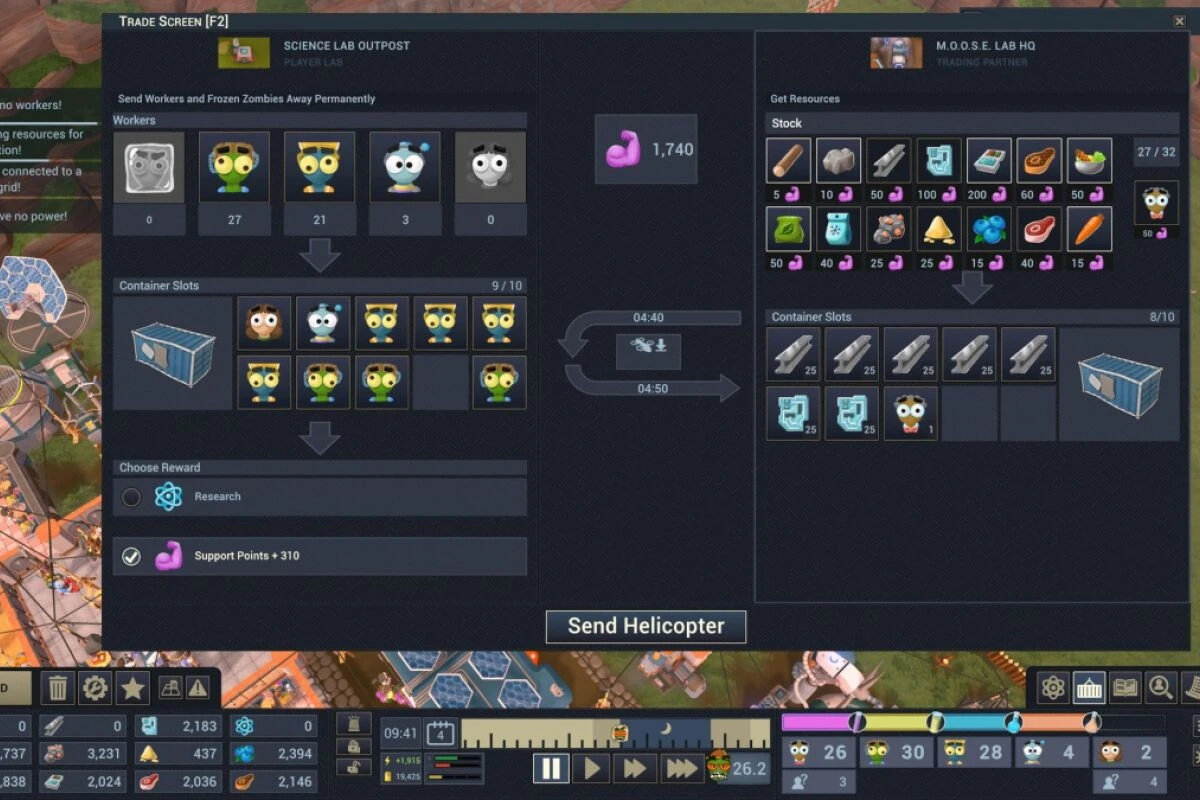Im Game stecken komplexe Wirtschafts- und Management-Systeme