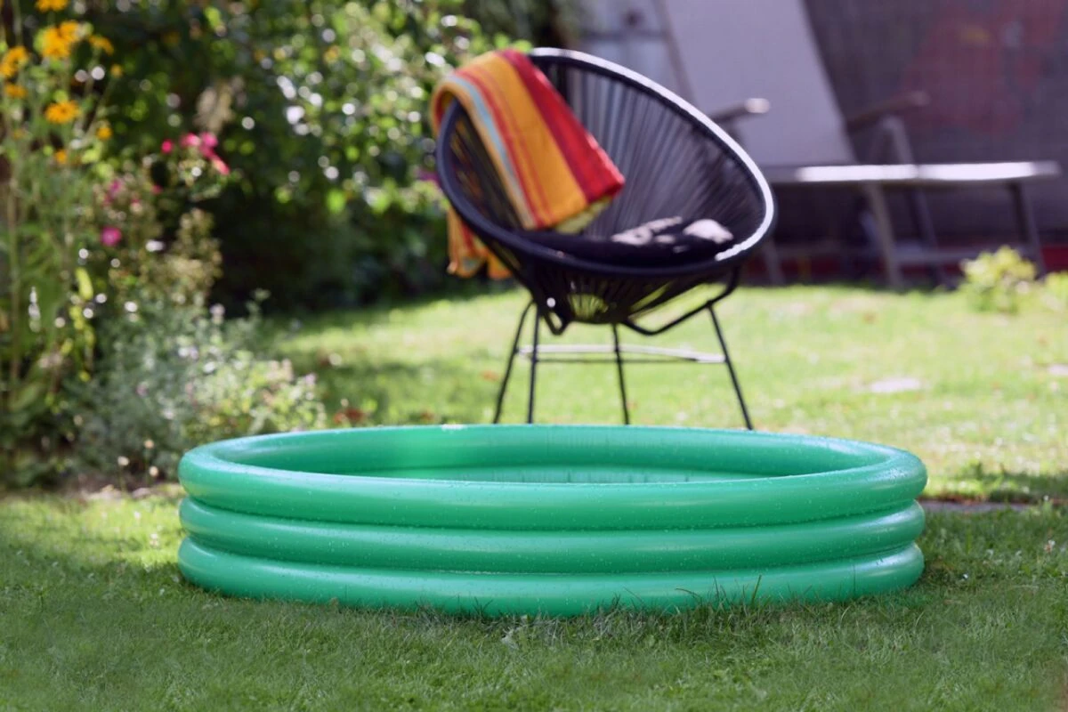 Hitze im Sommer: Oft tut es schon ein kleines Planschbecken
