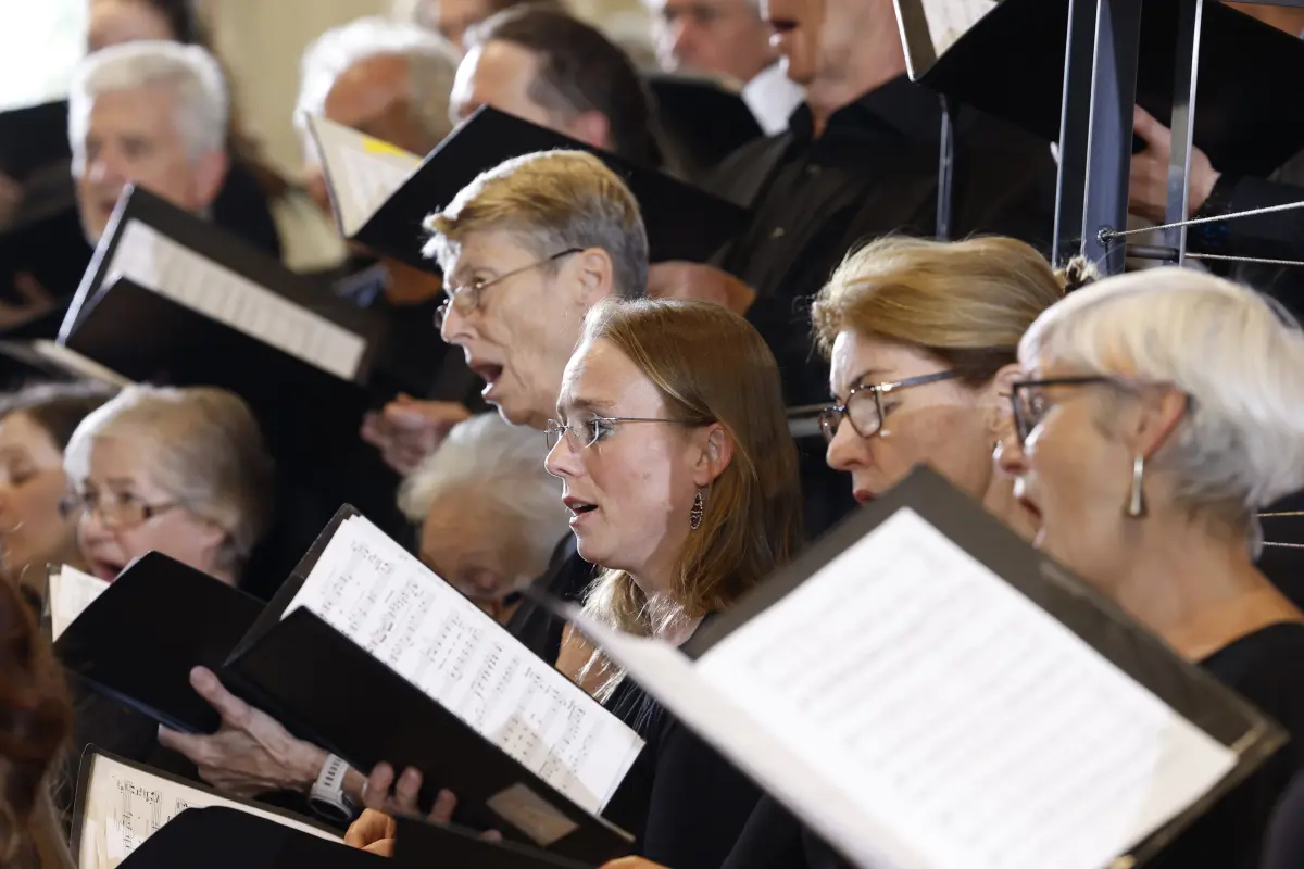 Auch der Grazer Domchor sang