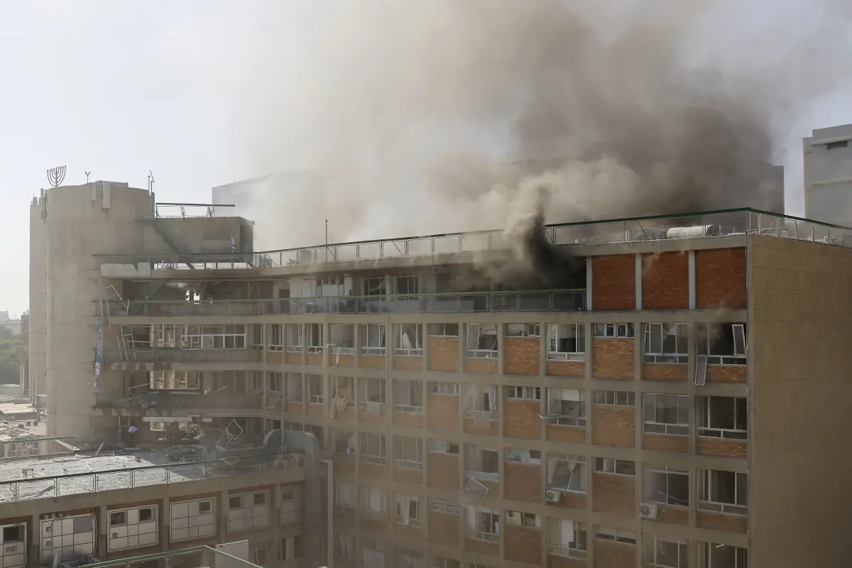 Rakete traf Klinik in Beersheba
