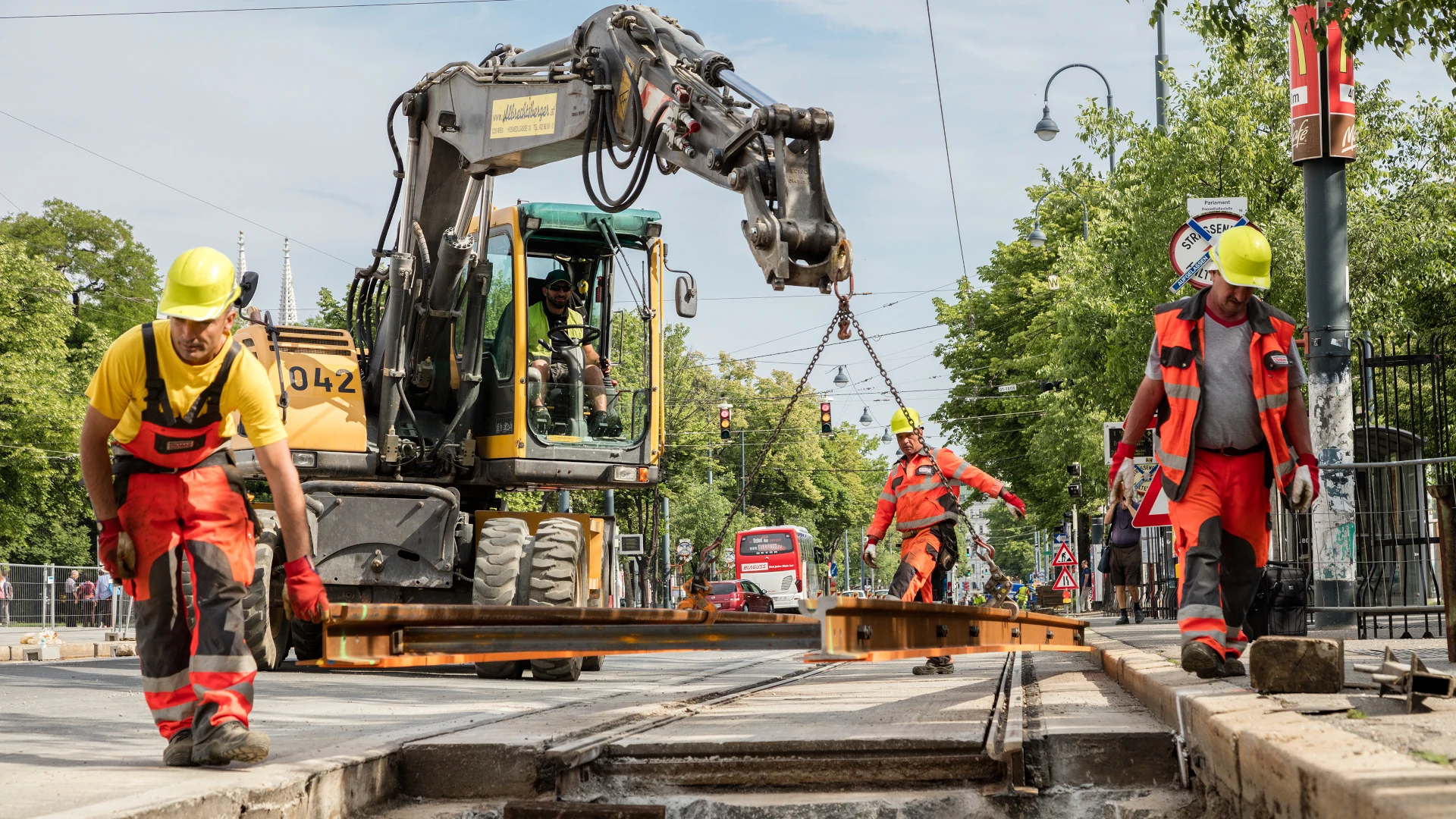 U4-Teilsperre und Gleisbau: Wiener Linien modernisieren im Sommer das Netz