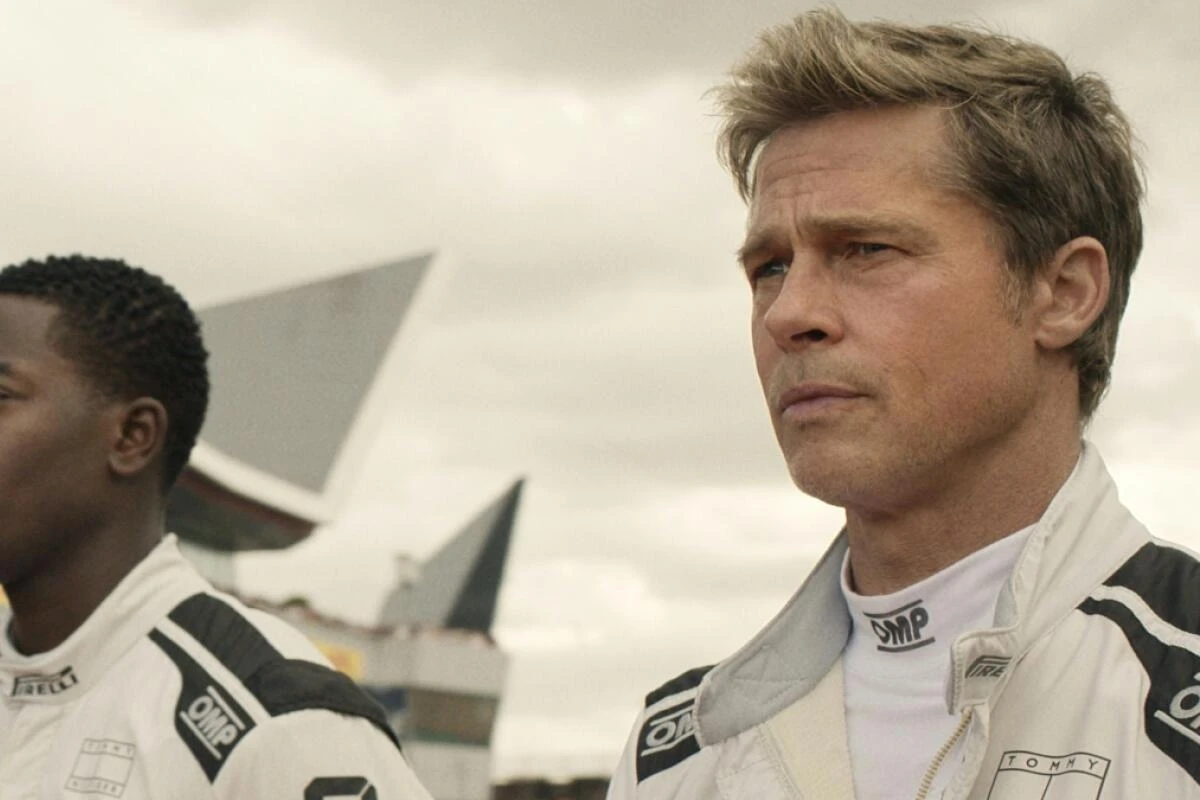 Brad Pitt und Damson Idris blicken in ungewisse Zukunft