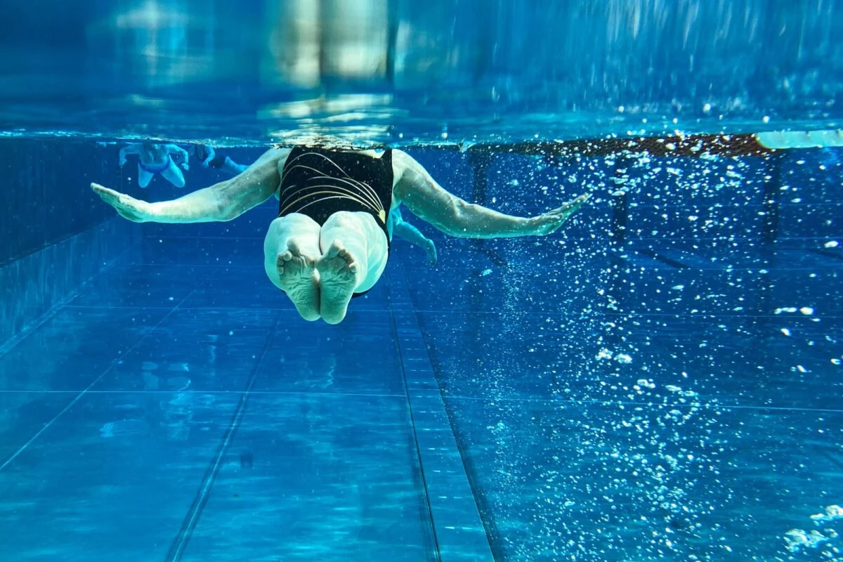 ++ ARCHIVBILD ++ Schwindel nach dem Schwimmen lässt sich vermeiden
