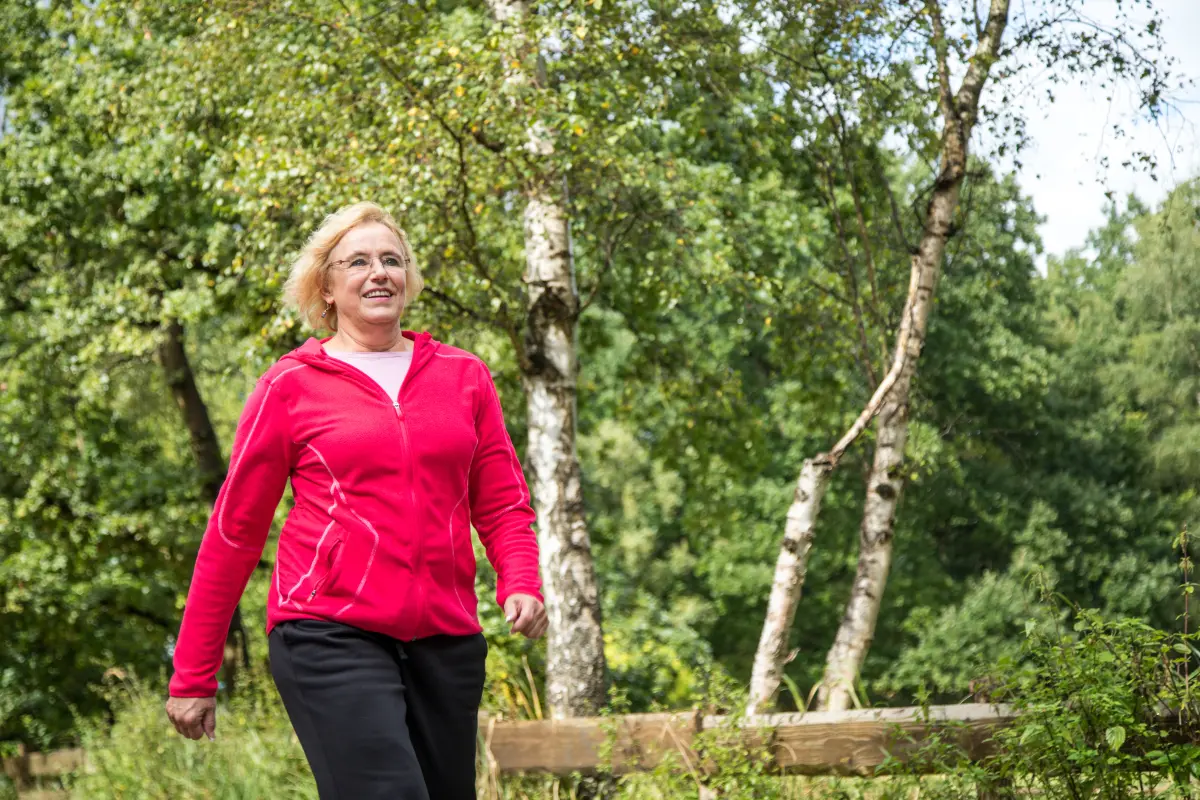 Der tägliche Spaziergang ist gesund für Körper und Geist