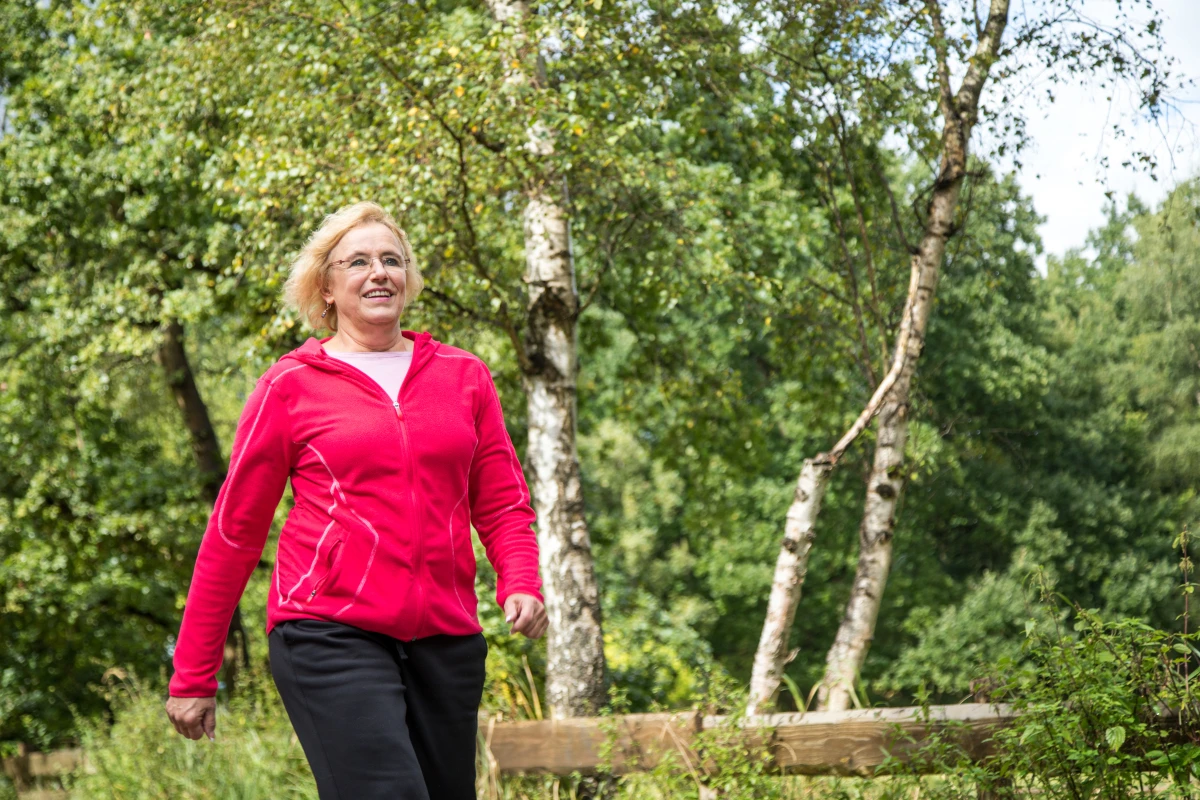 Der tägliche Spaziergang ist gesund für Körper und Geist