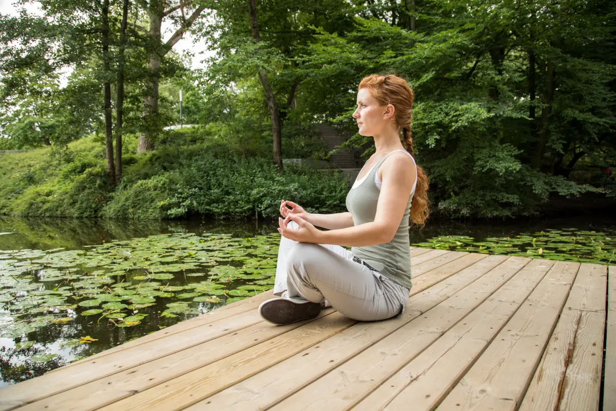Meditation ist ein möglicher Weg zu mehr psychischer Fitness