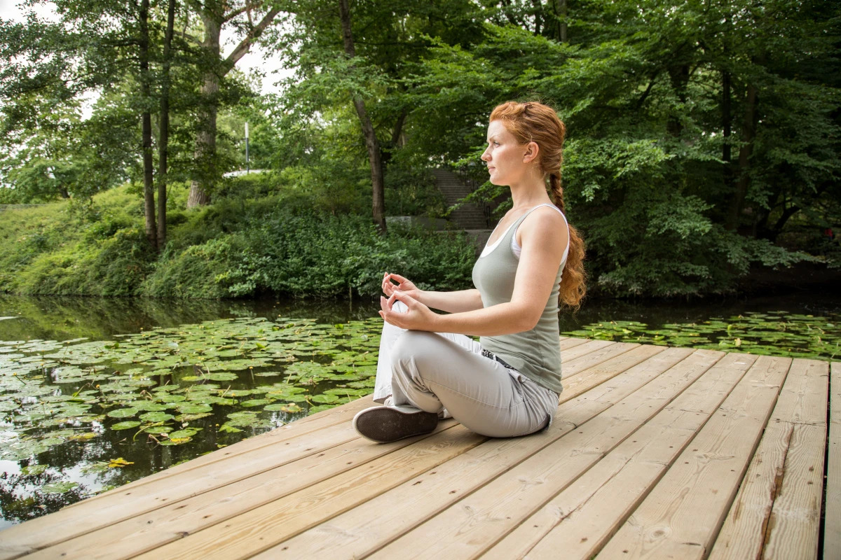 Meditation ist ein möglicher Weg zu mehr psychischer Fitness