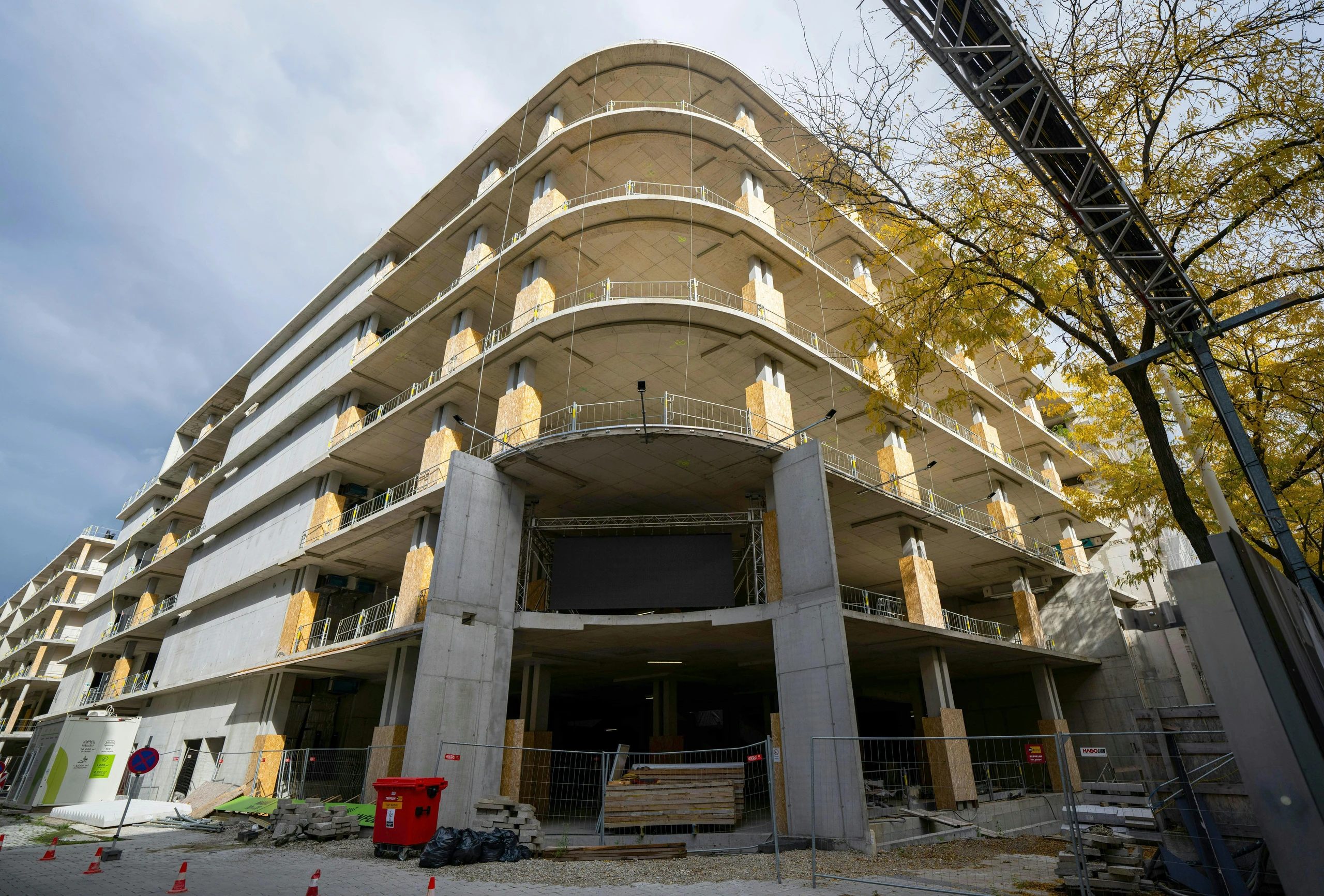 Georg Stumpfs Abrisspläne für Signa-Rohbau Lamarr