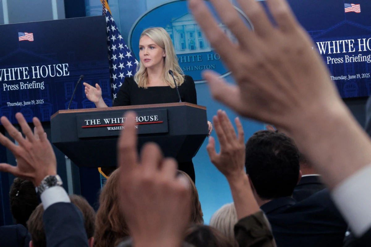 Trump-Sprecherin Karoline Leavitt weist Berichte zurück