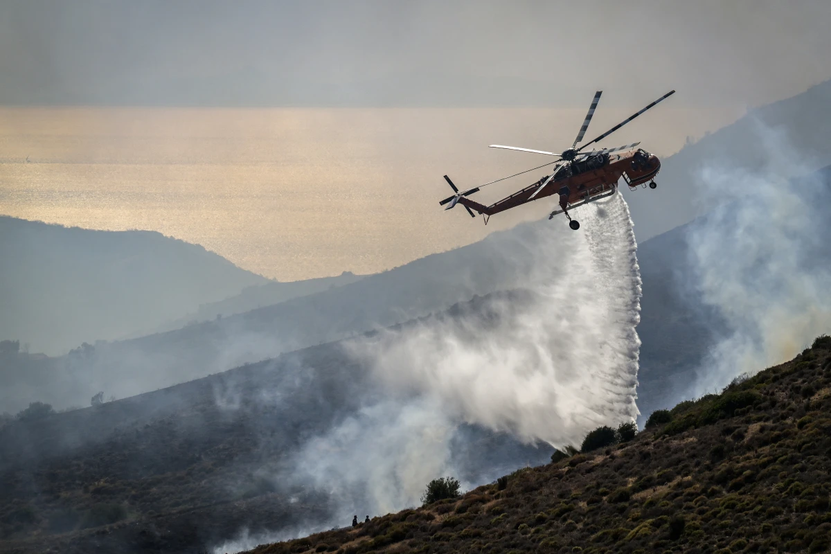 Hitze führt zu Brandgefahr in Griechenland