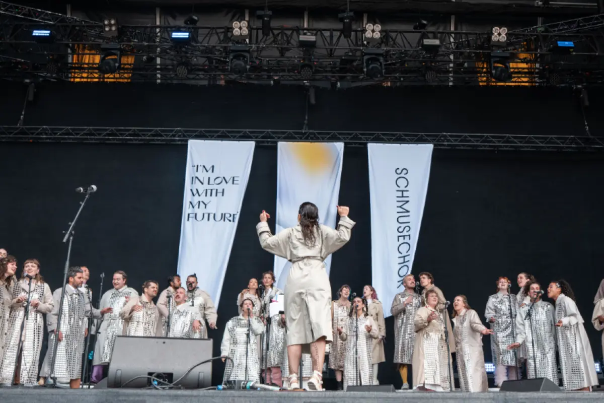 Der Schmusechor am Lido Sounds Festival
