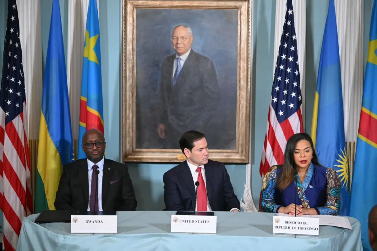Die Außenminister Kongos und Ruandas bei US-Amtskollegen Rubio