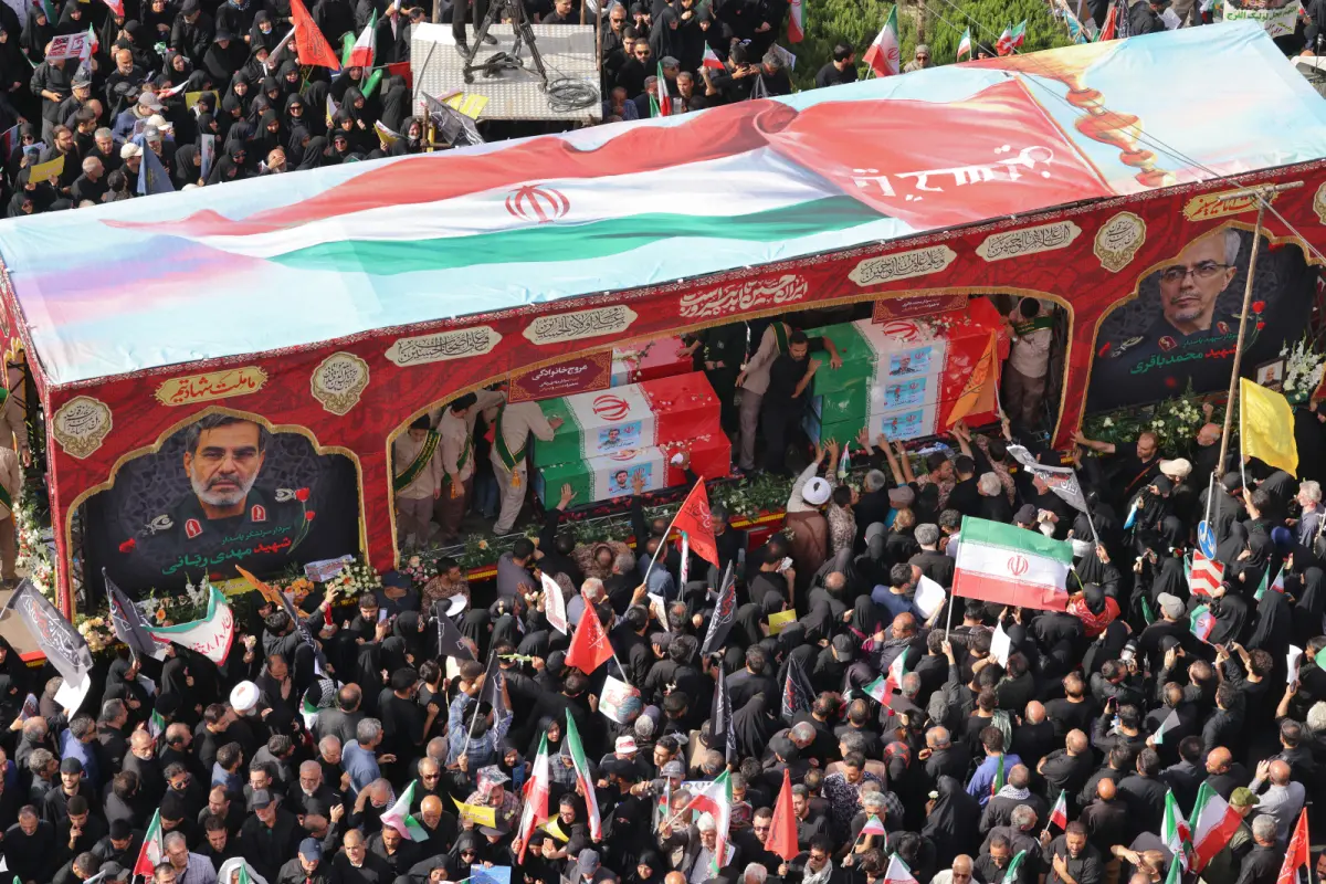 Staatsbegräbnis für rund 60 Personen im Iran