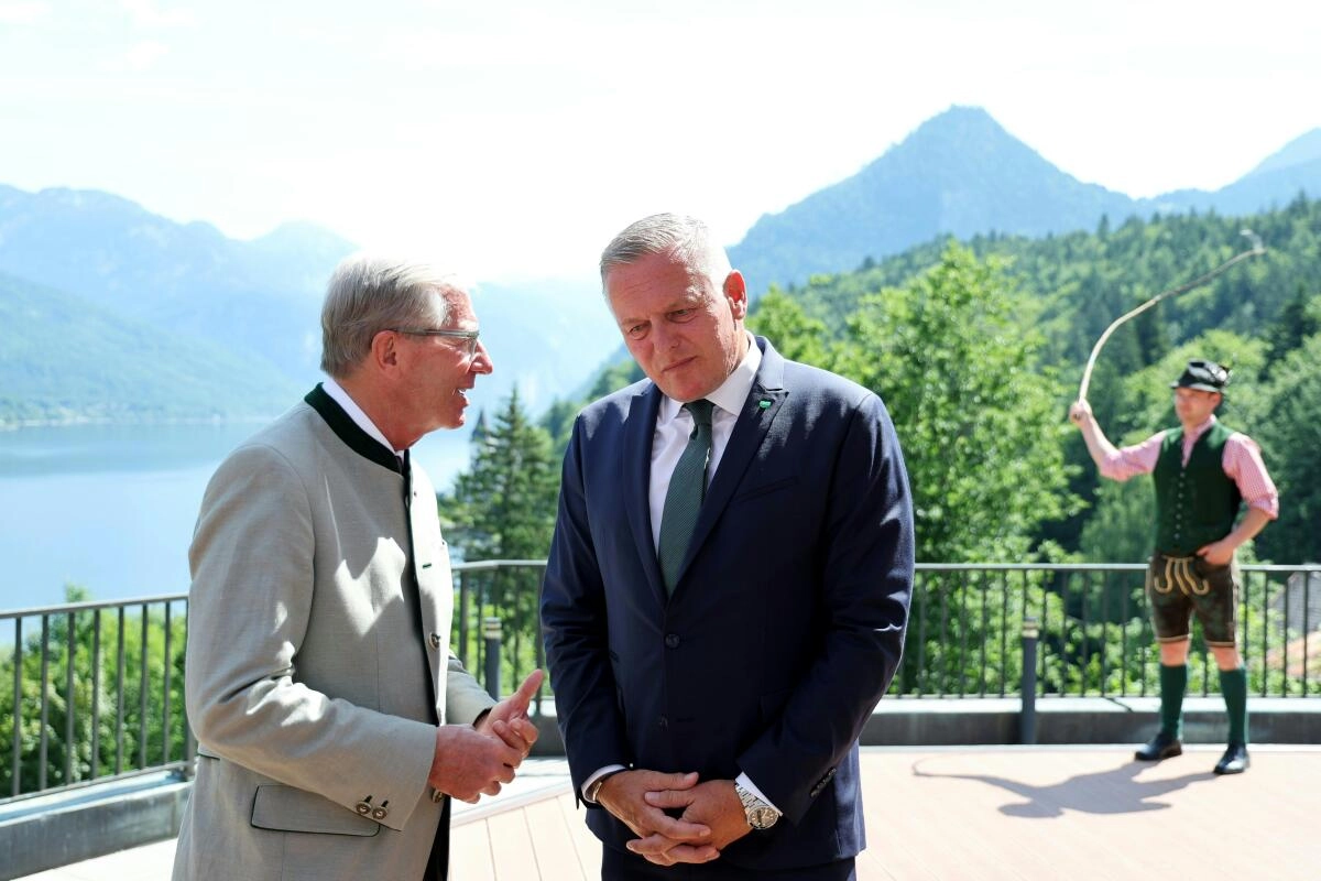 LH-Vorsitz-Übergabe am "Steirischen Meer" in Grundlsee