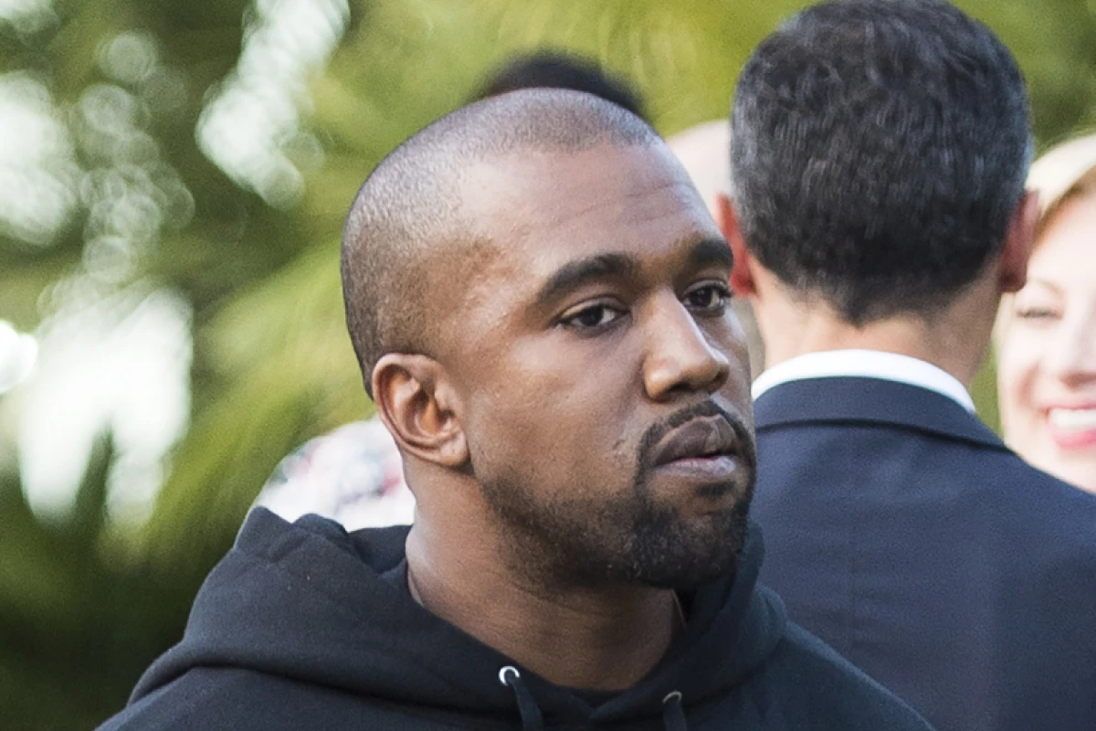 Kayne West bei einem Werbetermin 2016