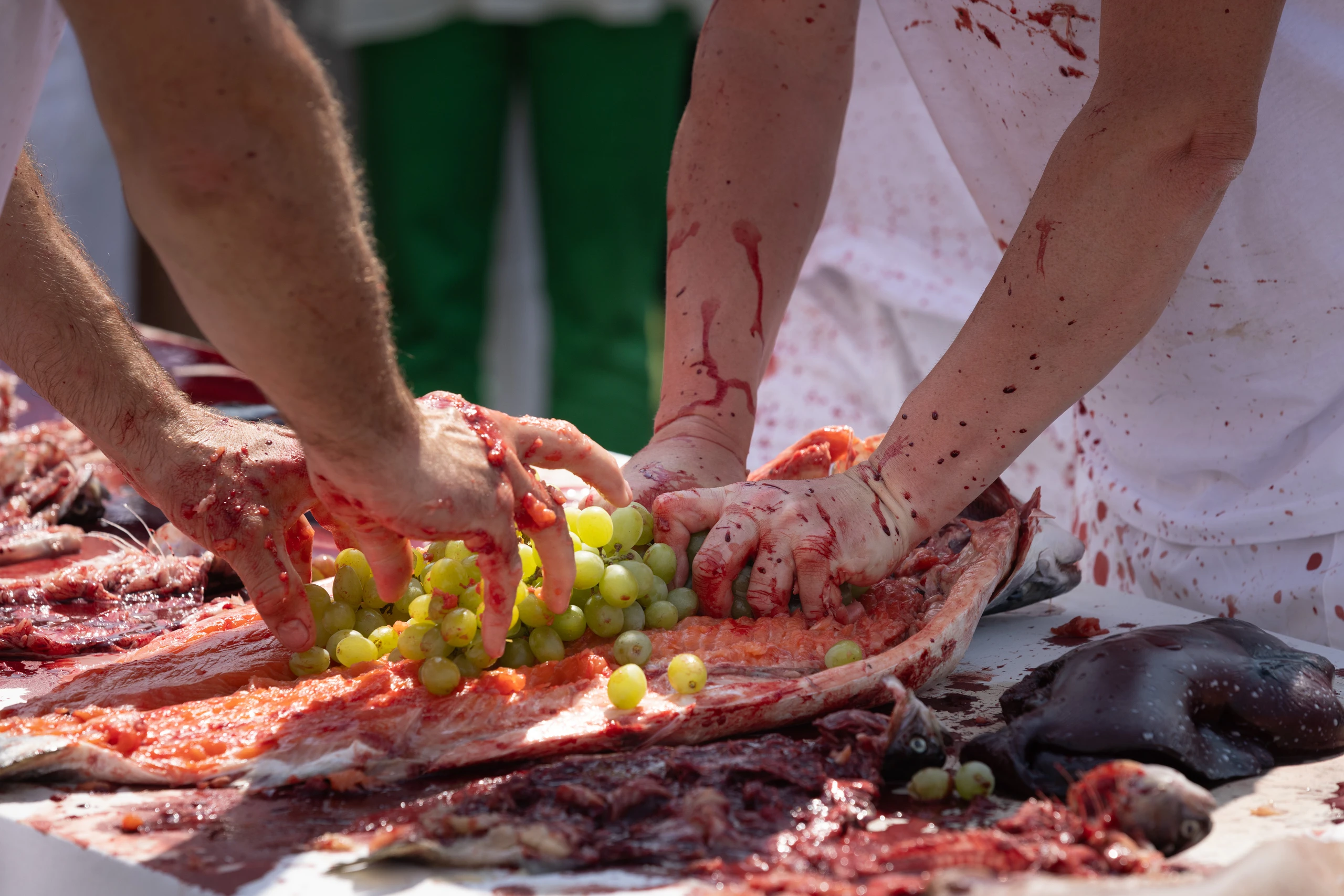 © Hermann Nitsch GmbH / eSeL Blurred image background