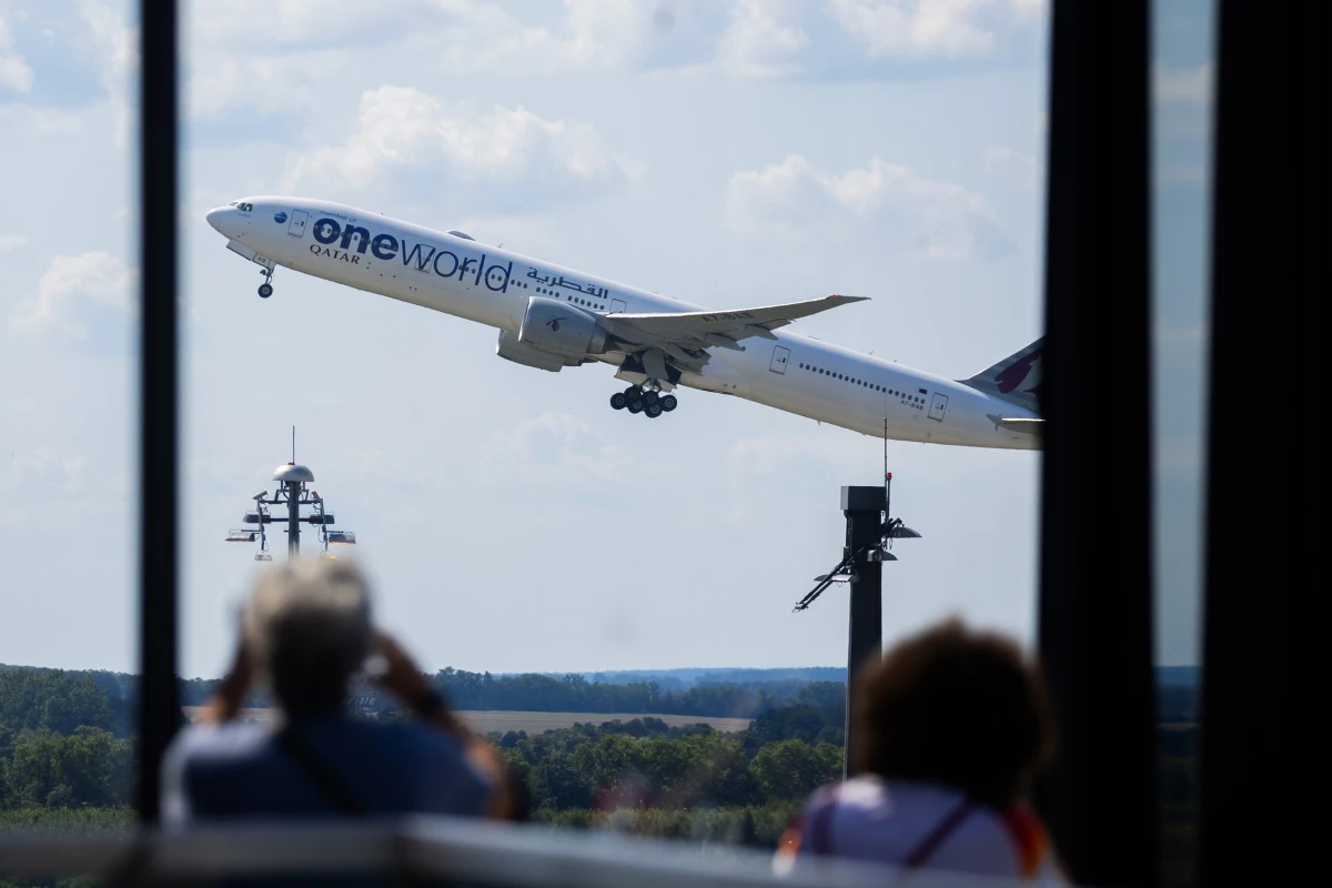 Start auf dem Flughafen BER