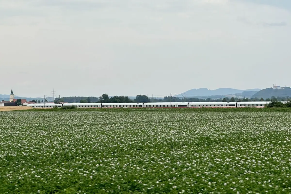 In diesem Zug erfolgte der Angriff