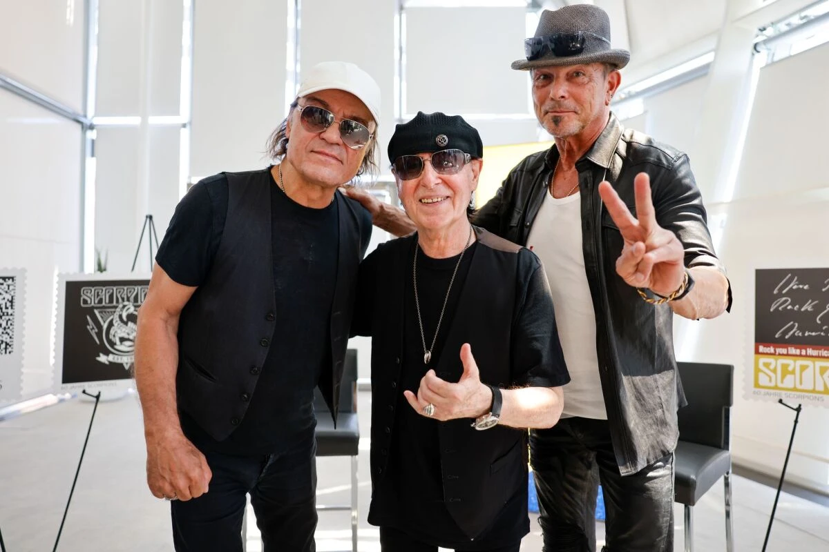 Harter Kern der Scorpions: Jabs, Meine und Schenker (v.l.n.r.)