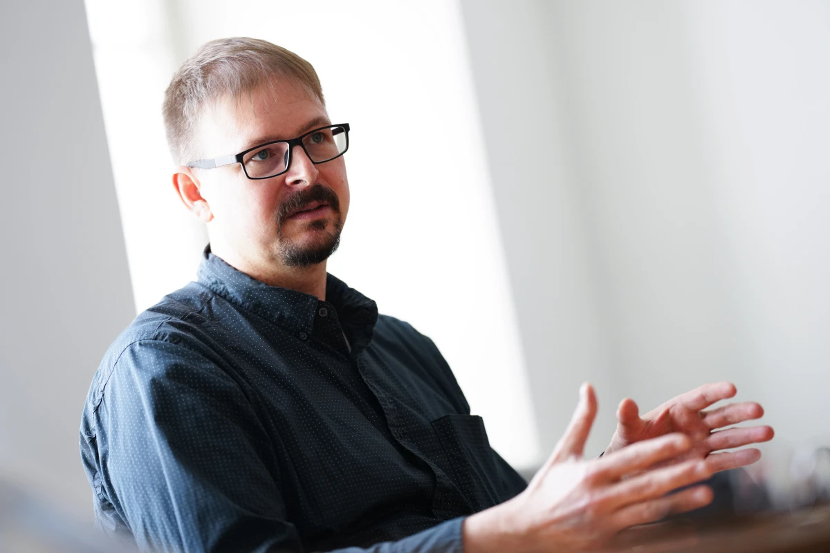 Florian Krammer im Rahmen eines Interviews mit der APA