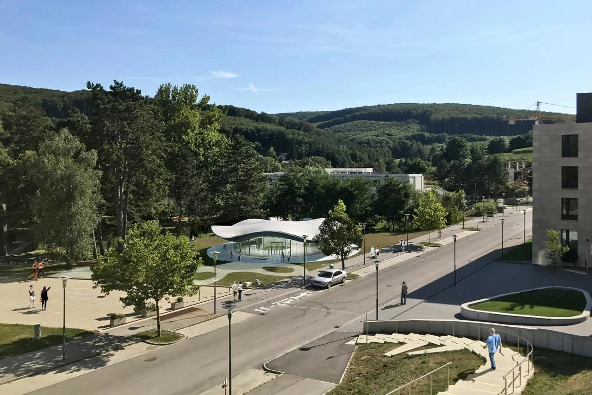 Das neue Wissenschaftsvermittlungszentrum im Rendering