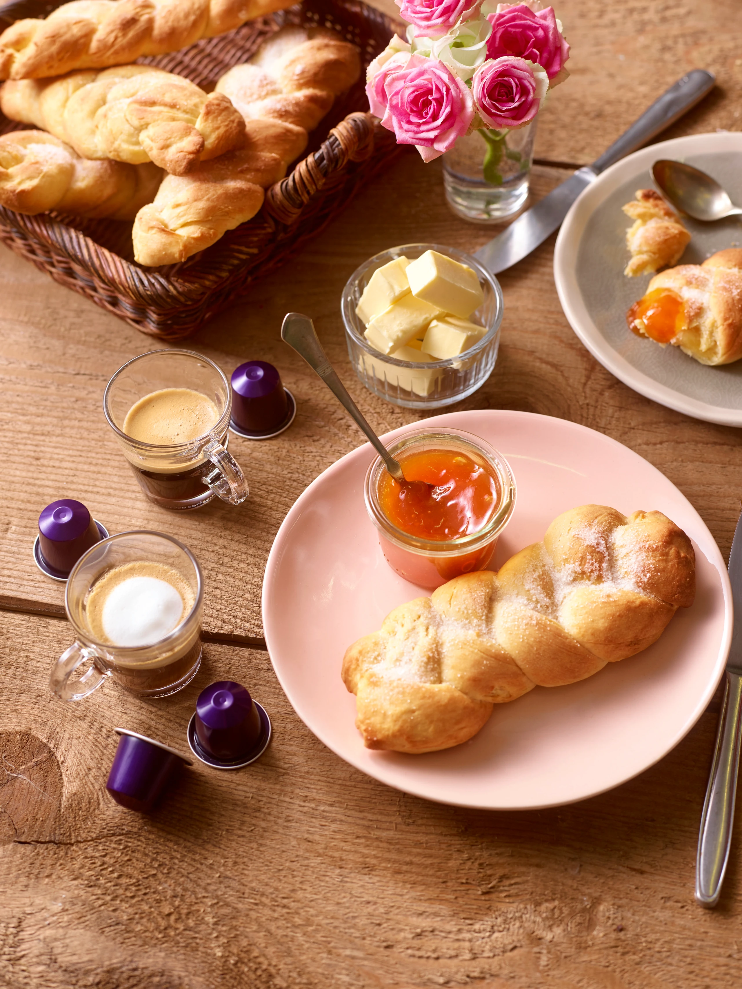 Mini-Topfenstriezel ohne Germ