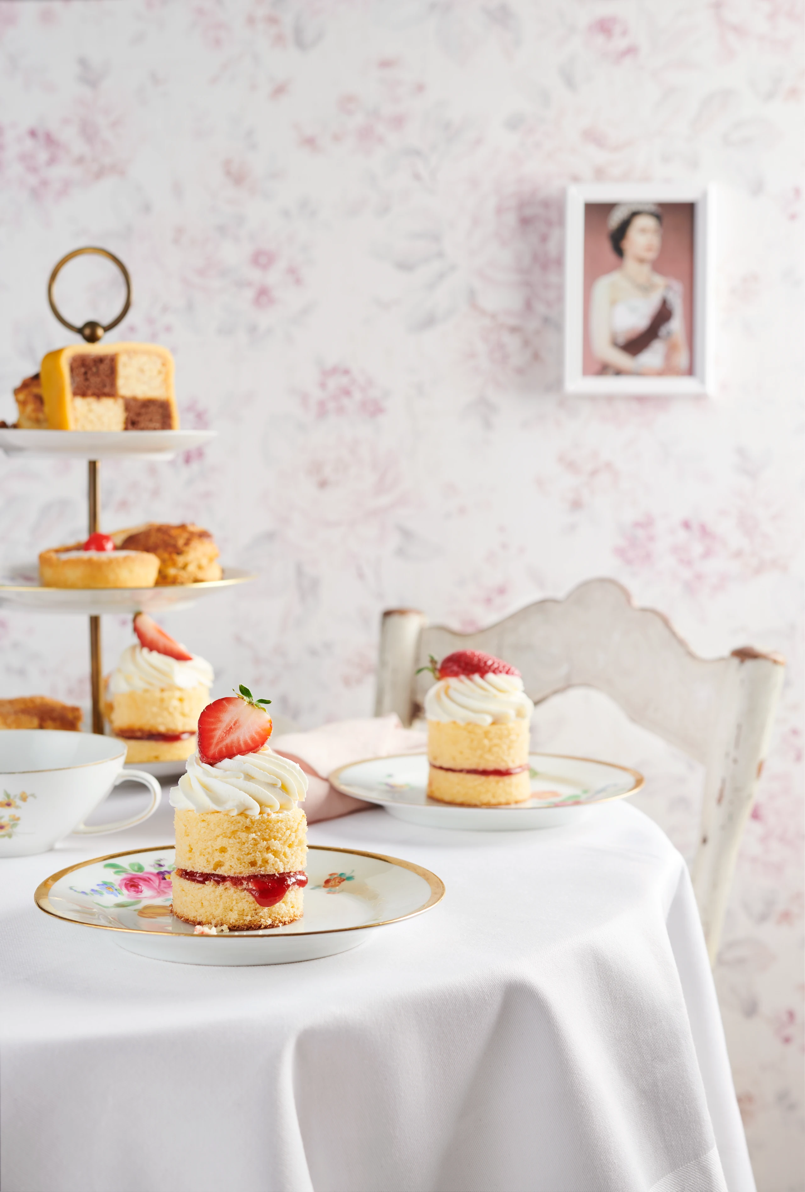 Victoria Sponge Küchlein