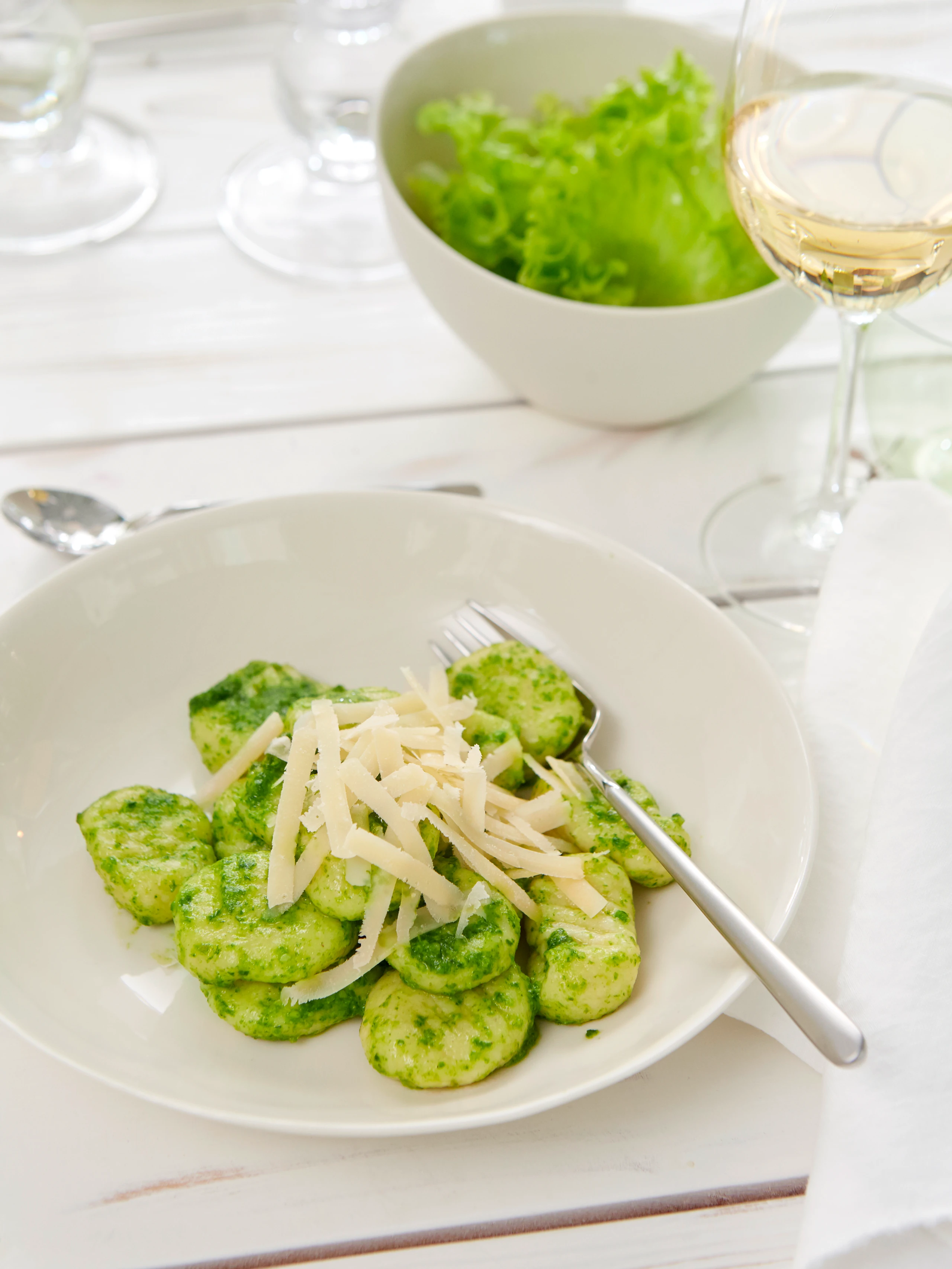Ricotta-Gnocchi mit Bärlauchpesto