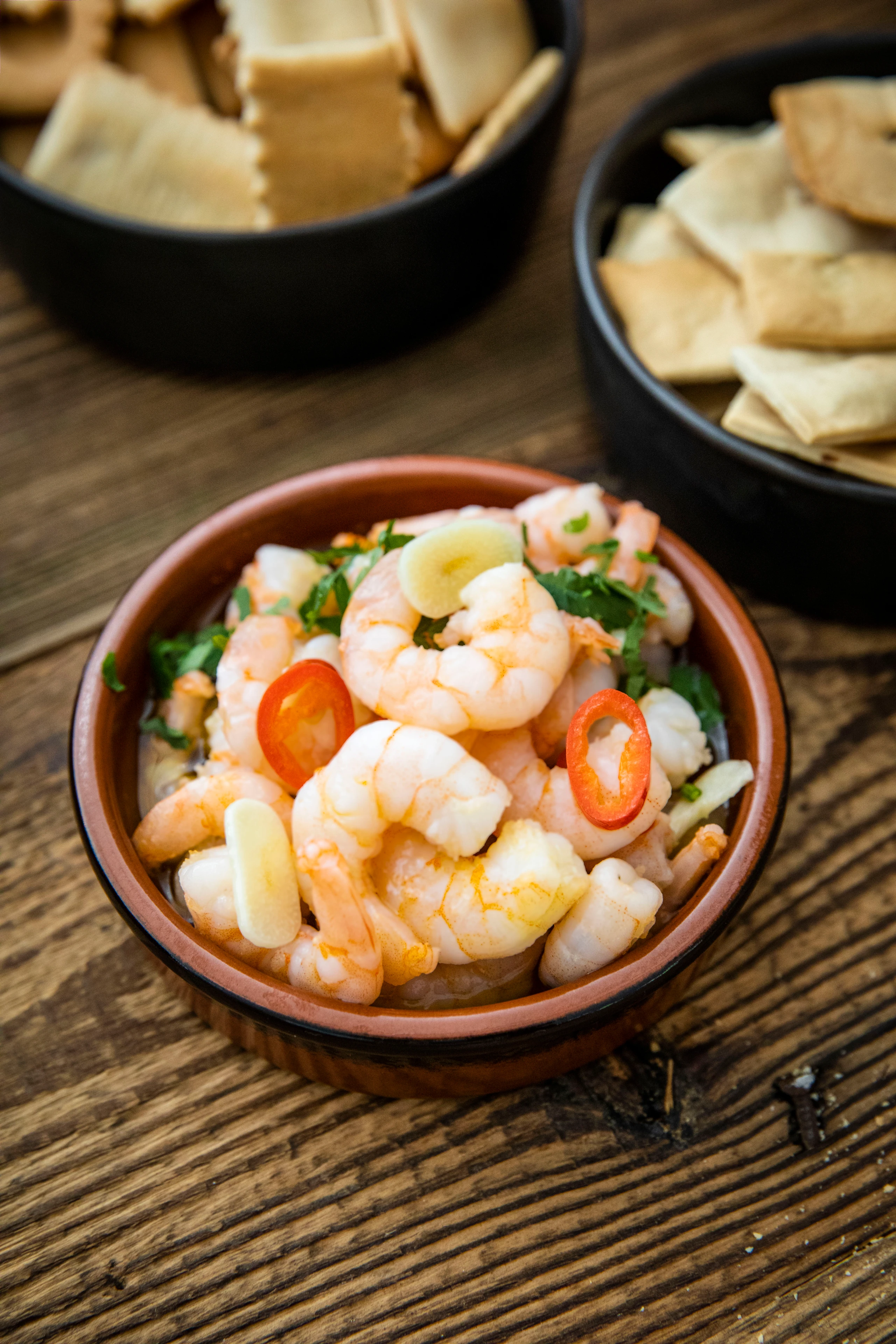 Gambas al ajillo: Tapas-Garnelen mit Knoblauch