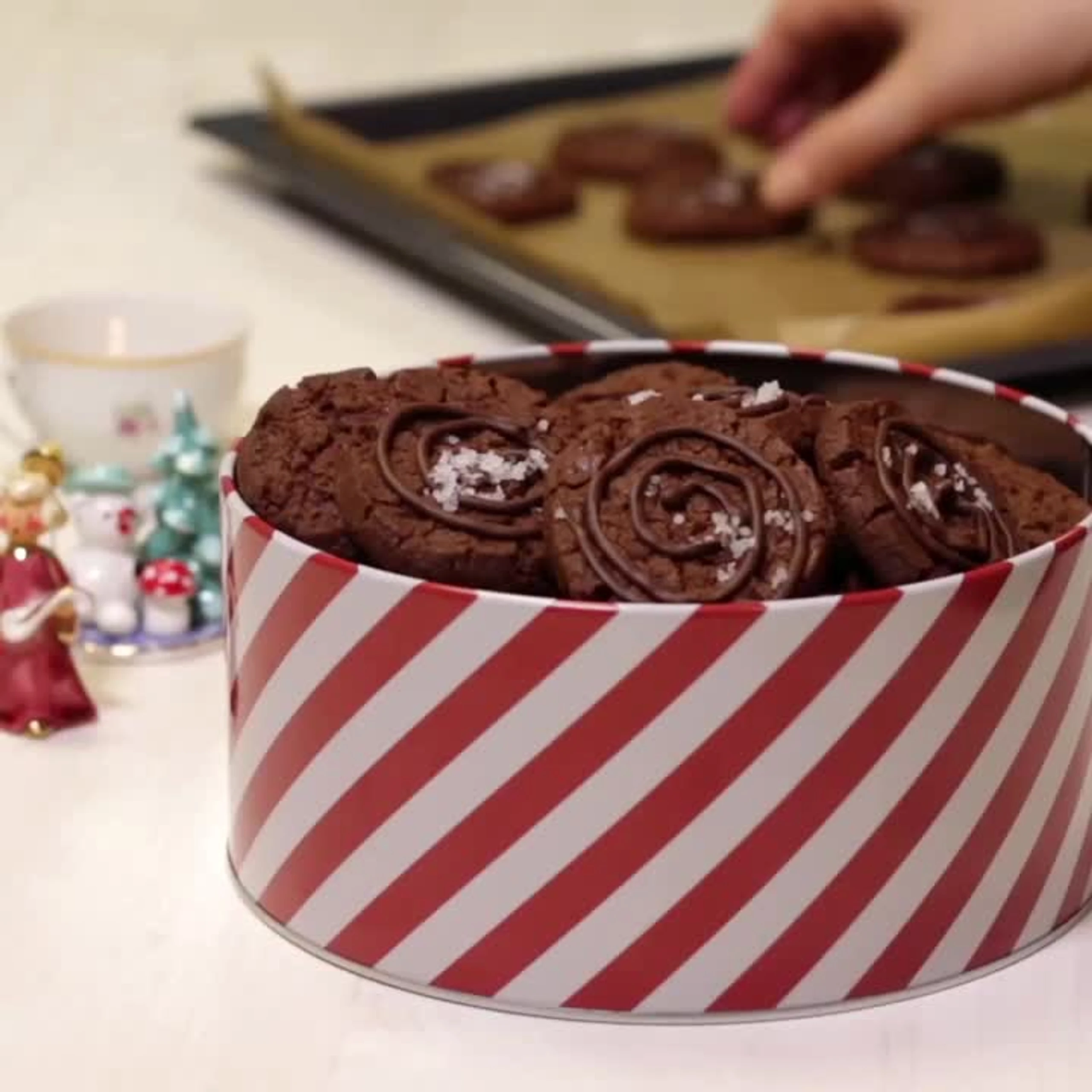 Schokokekse mit Fleur de Sel