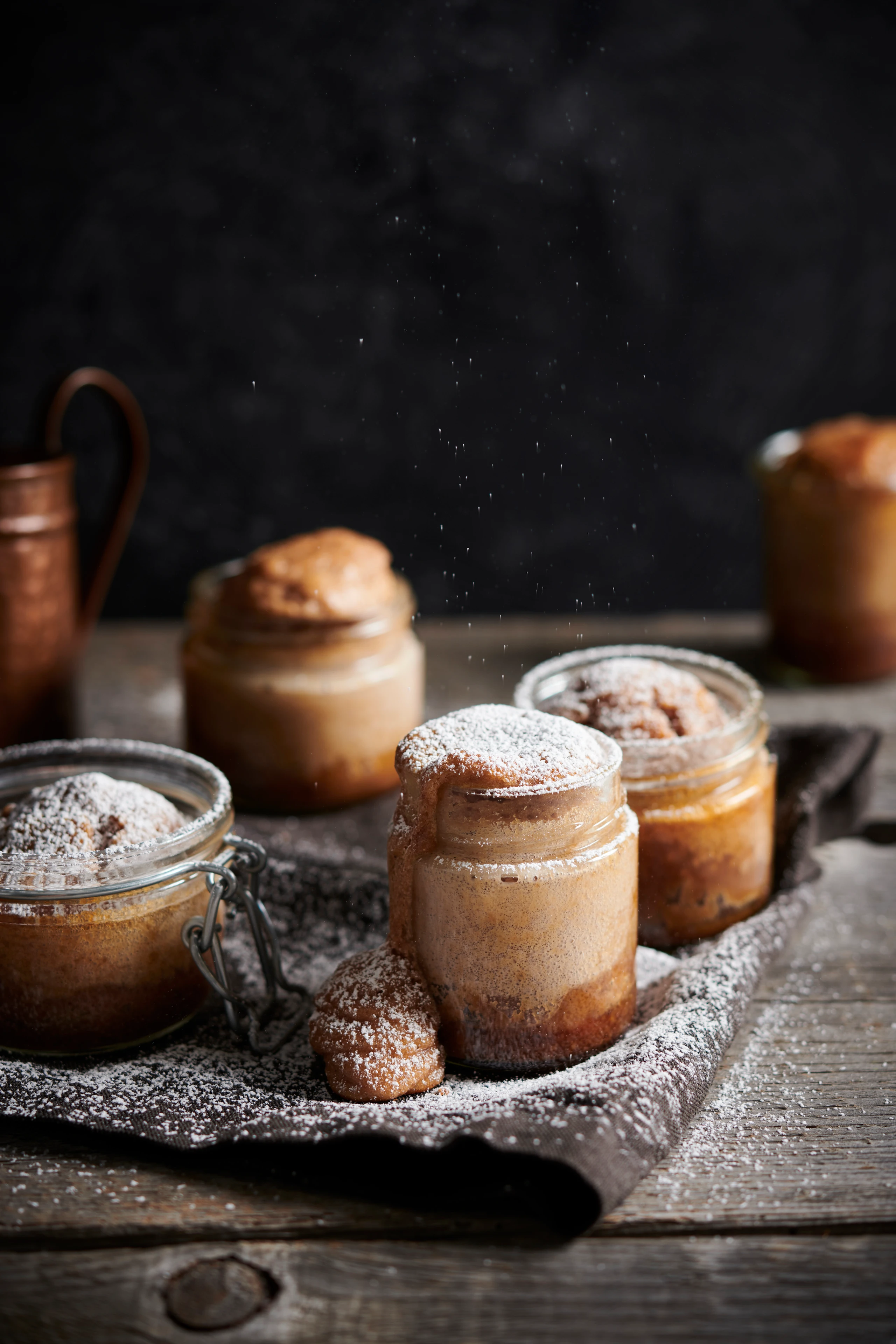 Maroniküchlein mit Ahornsirup