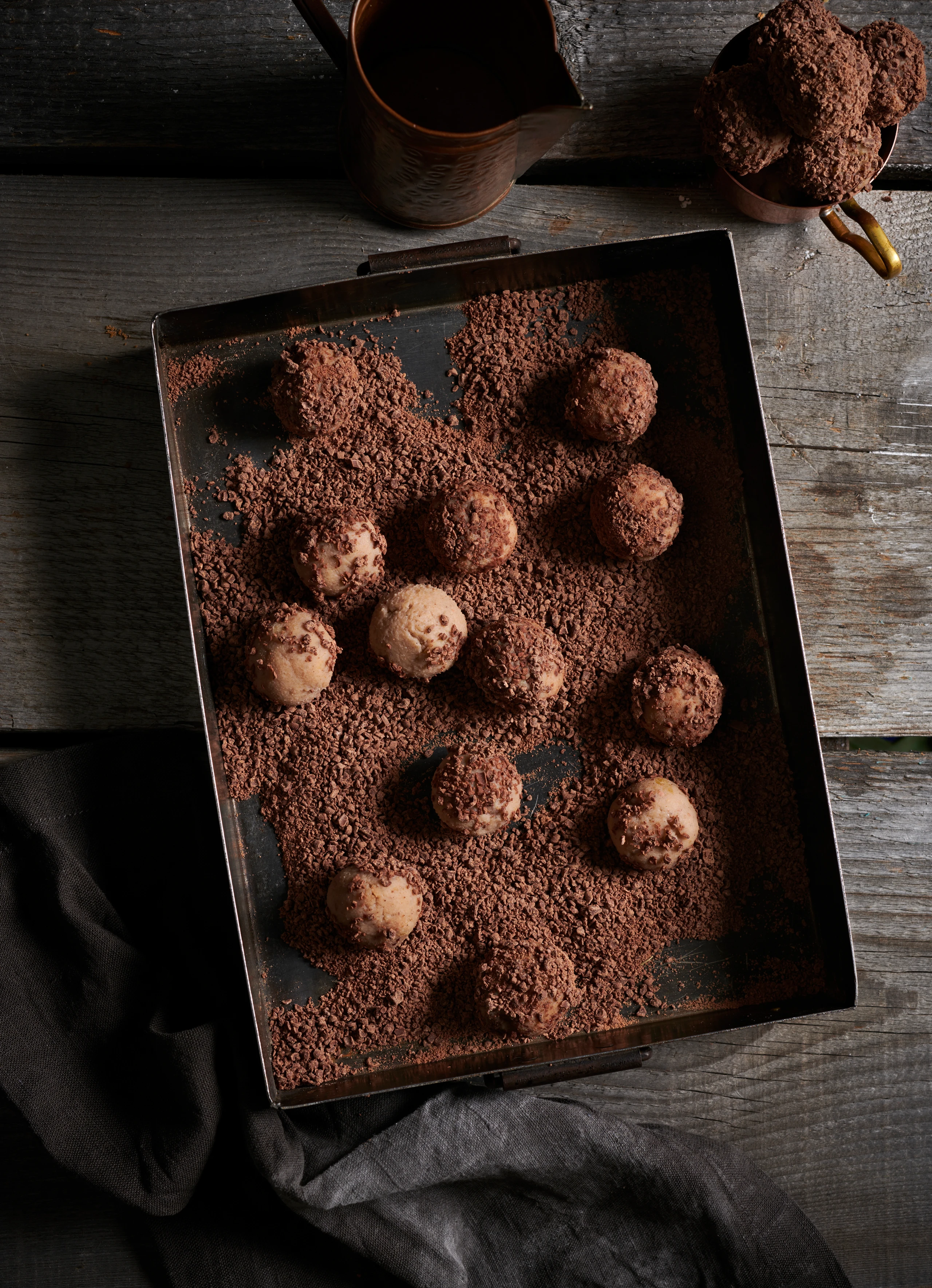 Maroni-Vanille-Pralinen