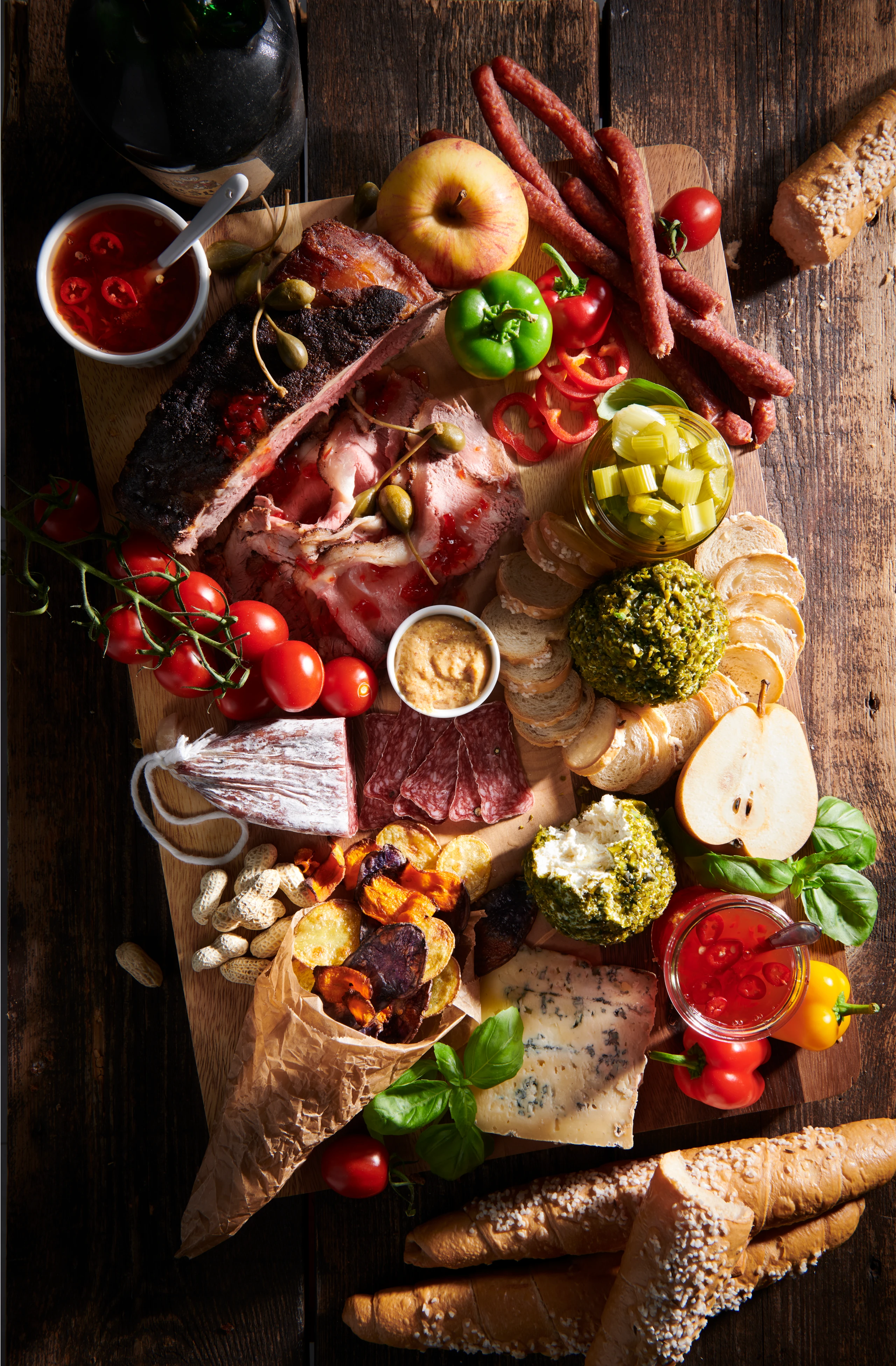 Roastbeef mit Chili-Marmelade