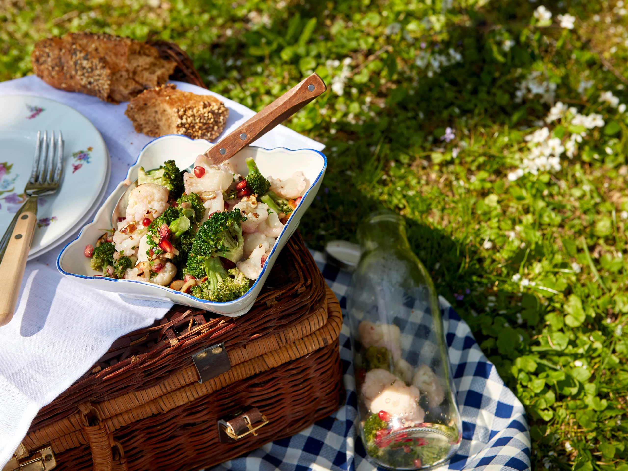 Brokkoli-Karfiolsalat