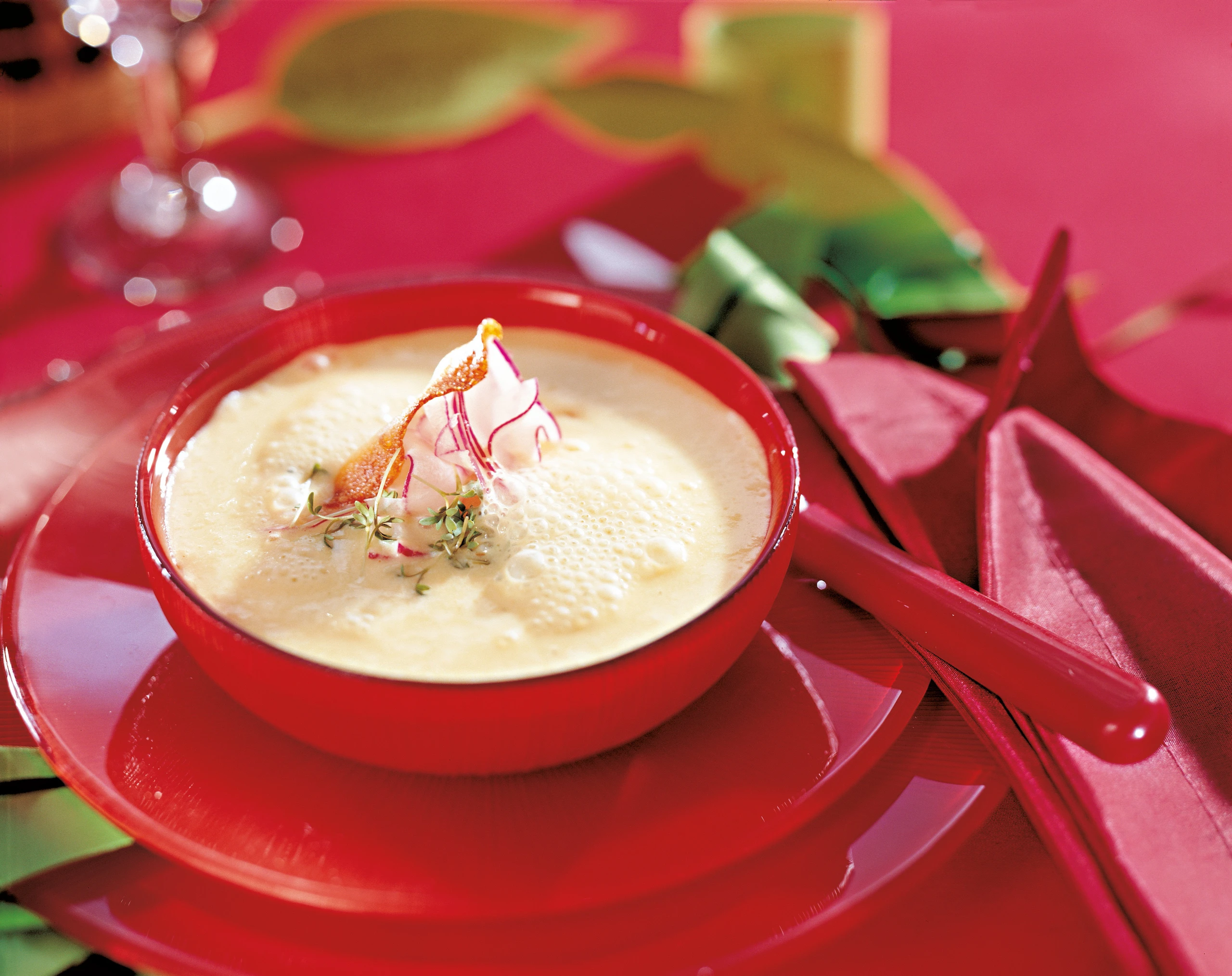 Erdäpfel-Sauermilchsuppe