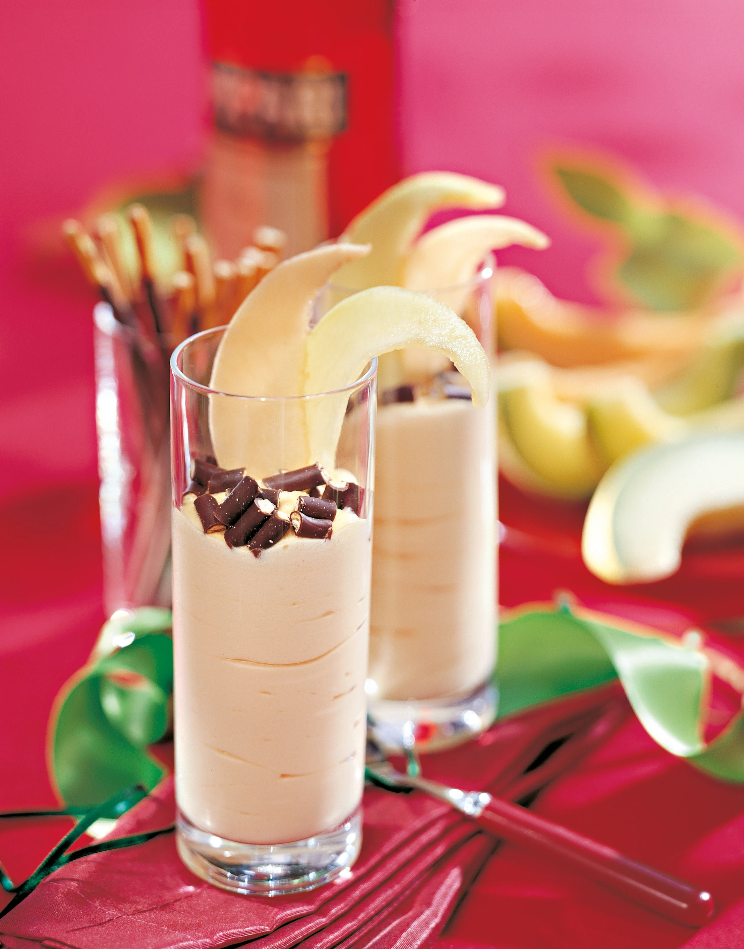 Camparicreme mit Melonen