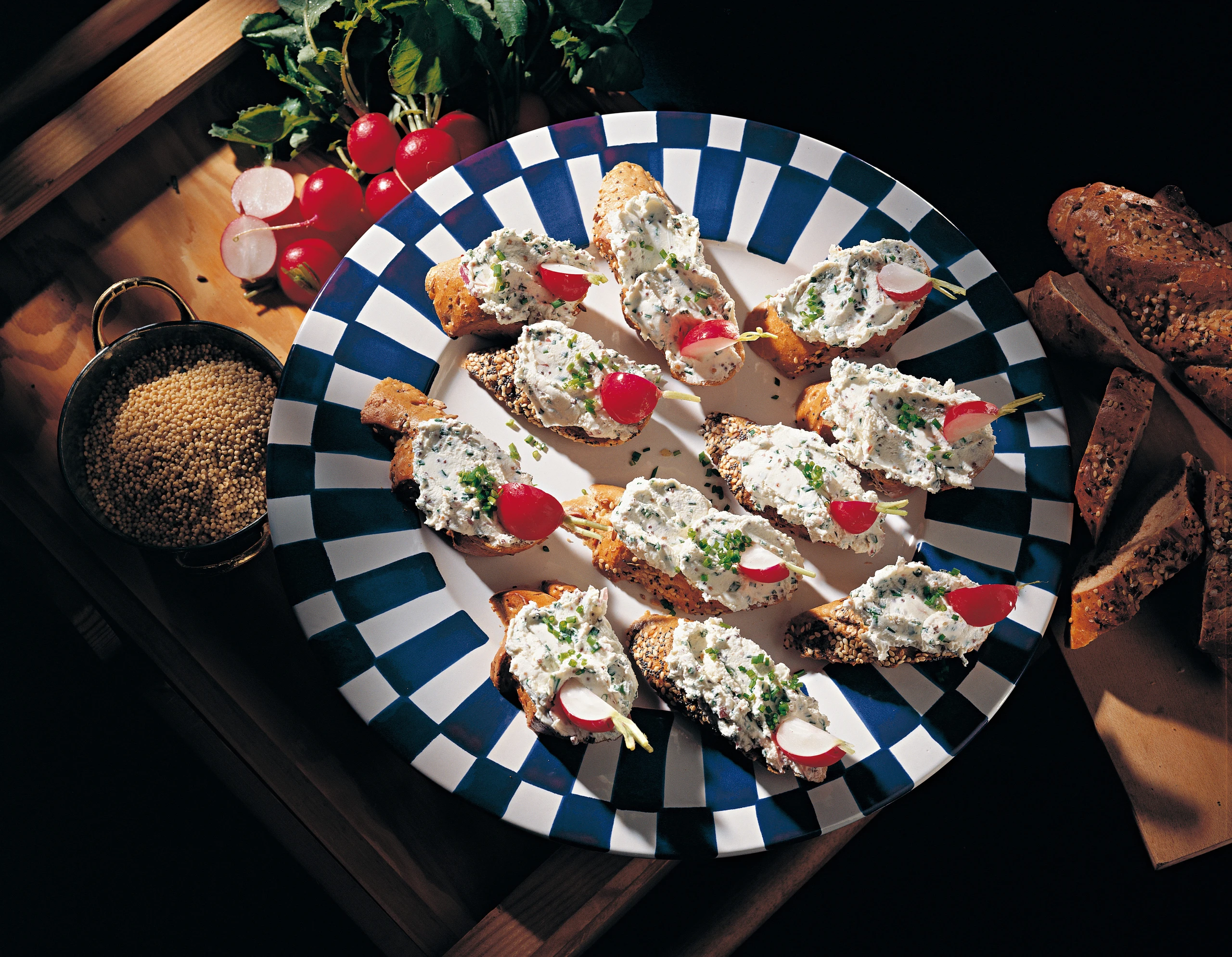 Pikanter Schnittlauch-Aufstrich