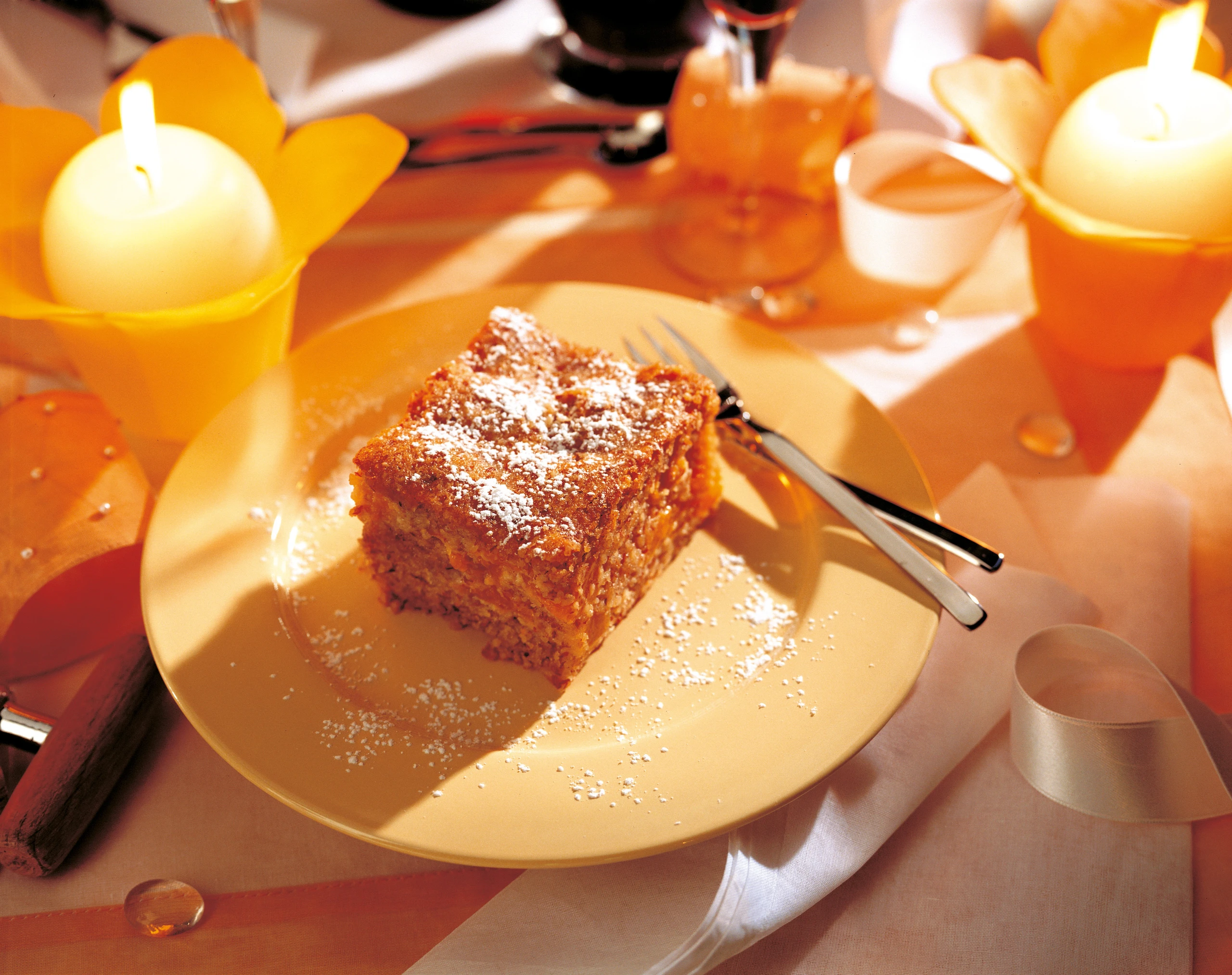 Mandarinenauflauf mit Mandeln