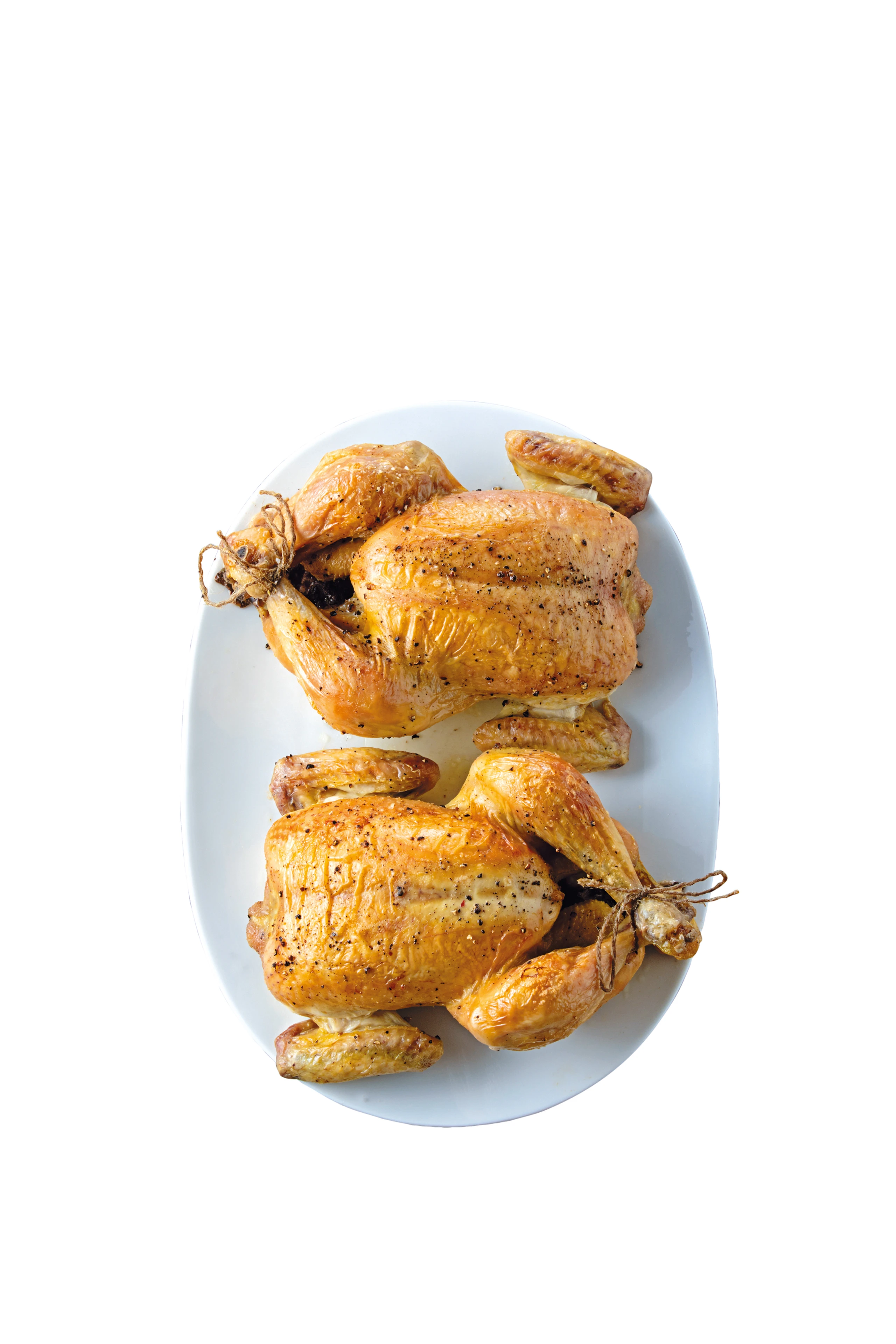 Knusprige Brathühner