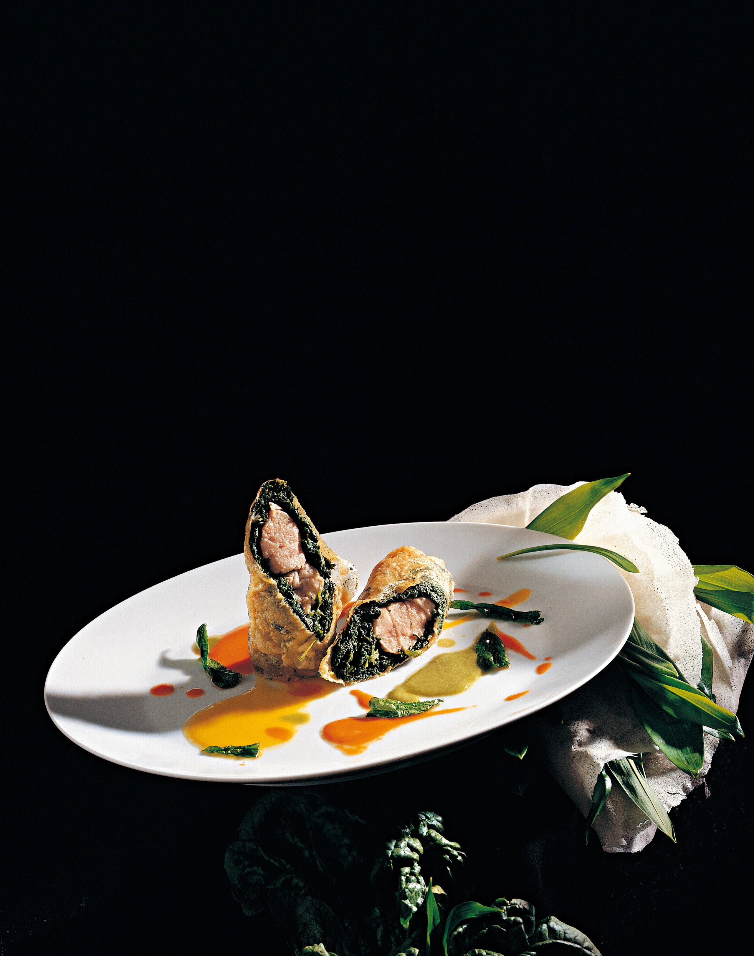 Chunchuan - Frühlingsrollen mit Schwammerlfülle