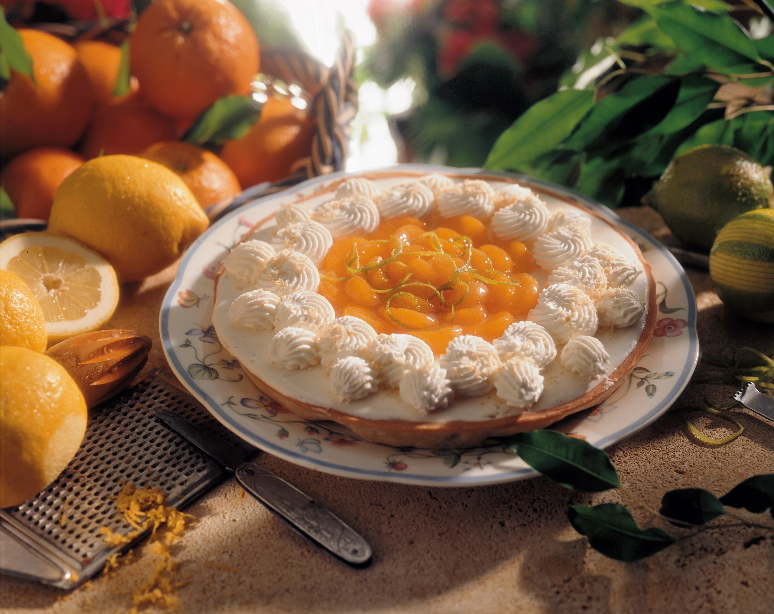 Mandarinen-Limettenkuchen