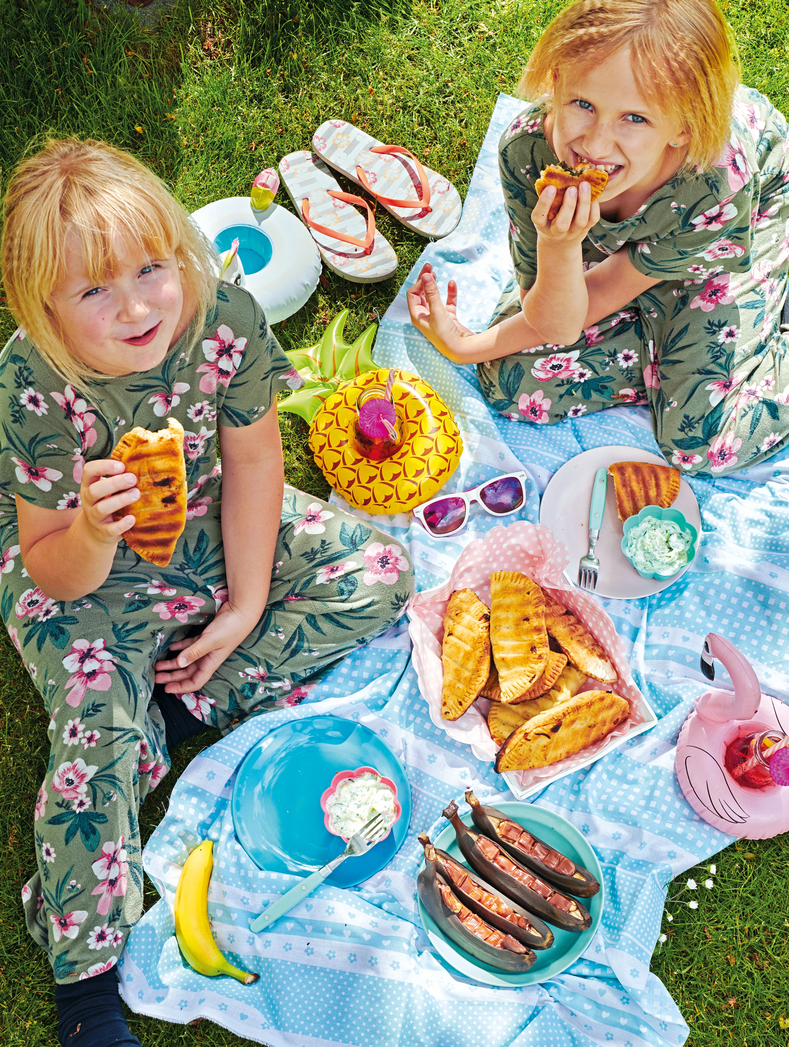 Schnelle Schokobananen vom Grill